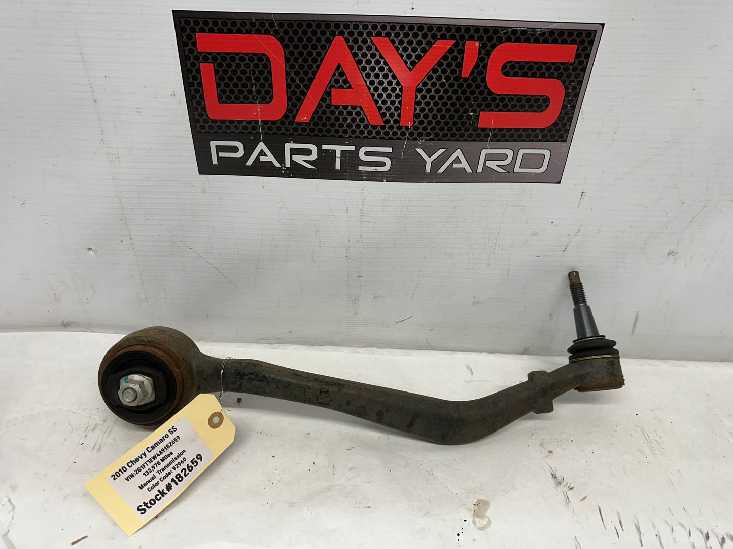 2010 Chevy Camaro SS LH Driver Front Suspension Lower Control Arm OEM - Day's Parts Yard