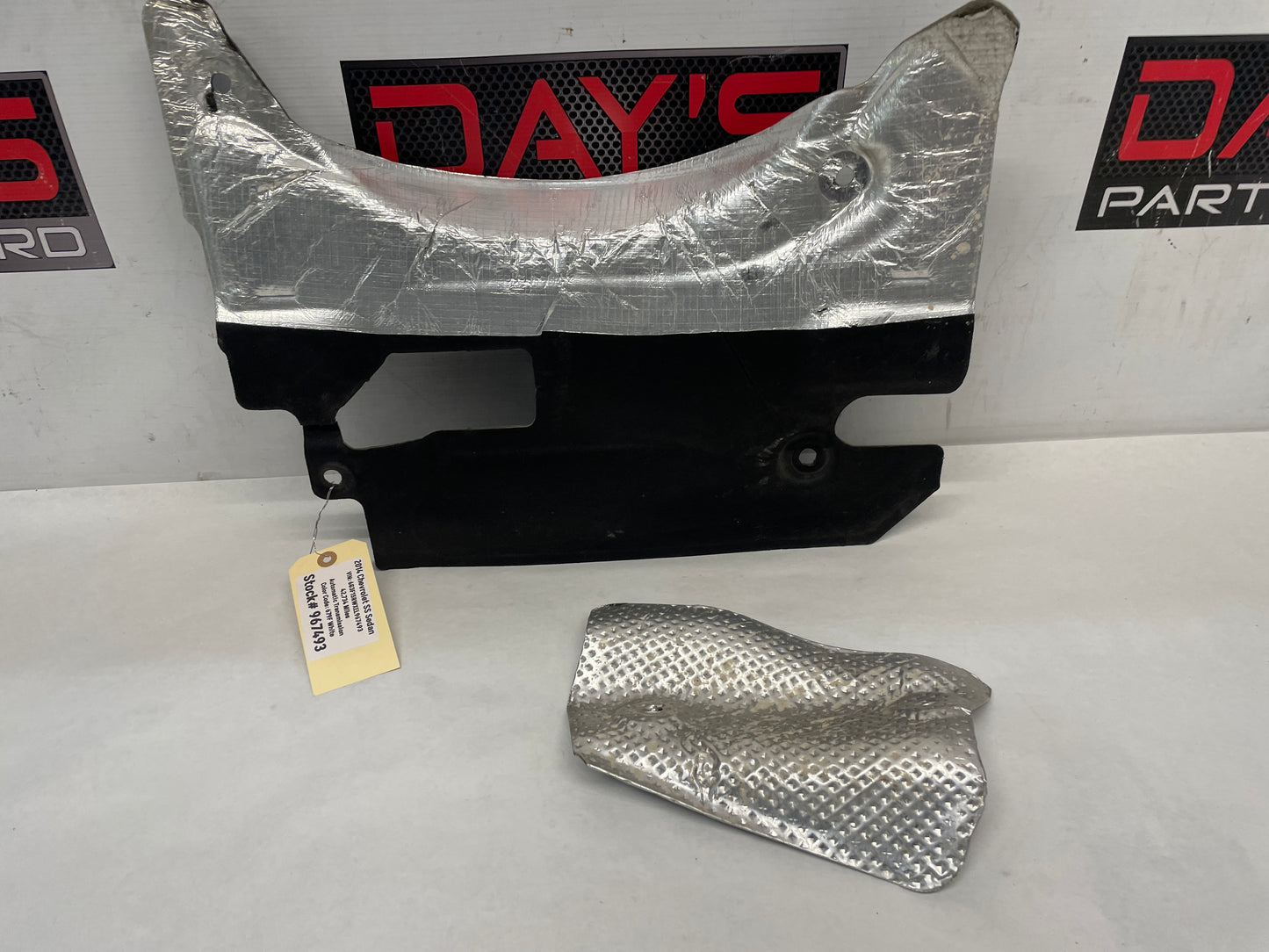 2014 Chevy SS Sedan Fire Wall Engine Bay Heat Shield Box Cover OEM - Day's Parts Yard