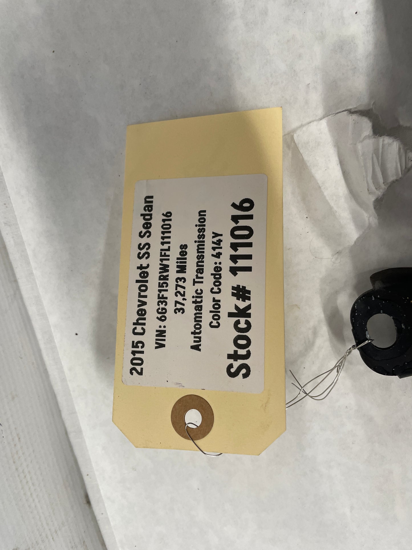 2015 Chevy SS Sedan Drive Propeller Shaft Driveshaft OEM - Day's Parts Yard