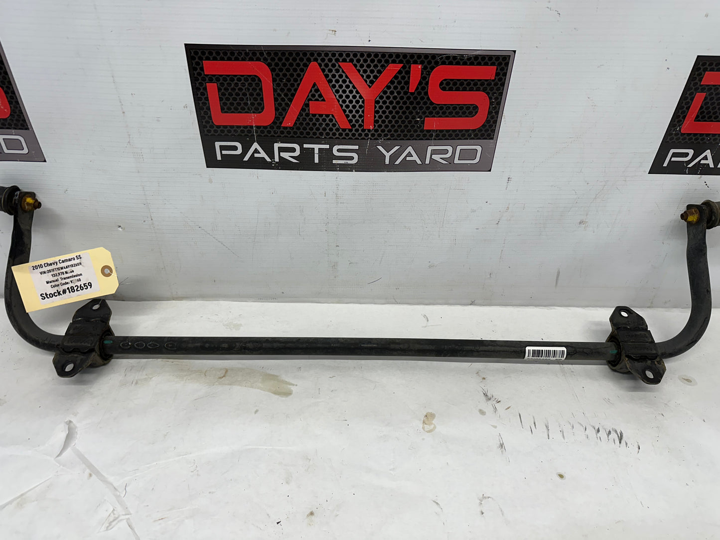 2010 Chevy Camaro SS Rear Suspension Stabilizer Sway Bar OEM - Day's Parts Yard