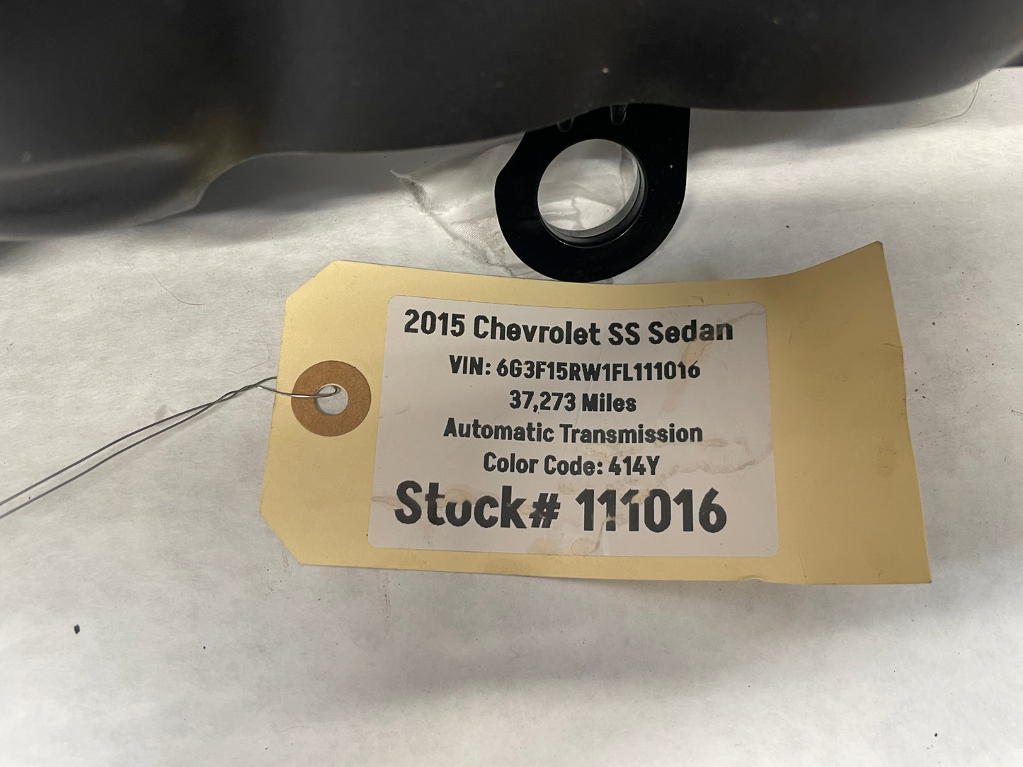 2015 Chevy SS Sedan Intake Manifold Cover OEM - Day's Parts Yard