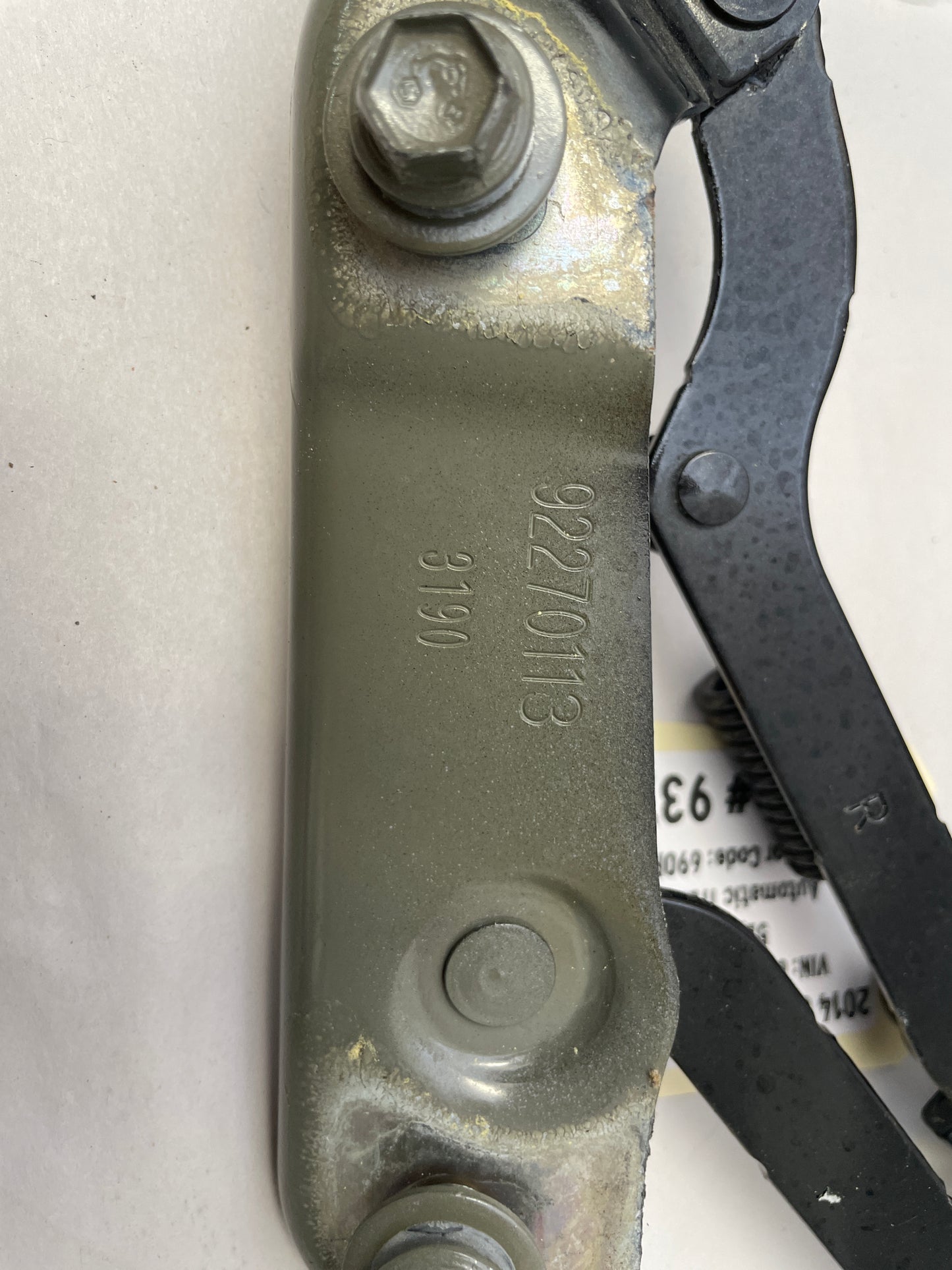 2014 Chevy SS Sedan RH & LH Trunk Deck Lid Hinges OEM - Day's Parts Yard
