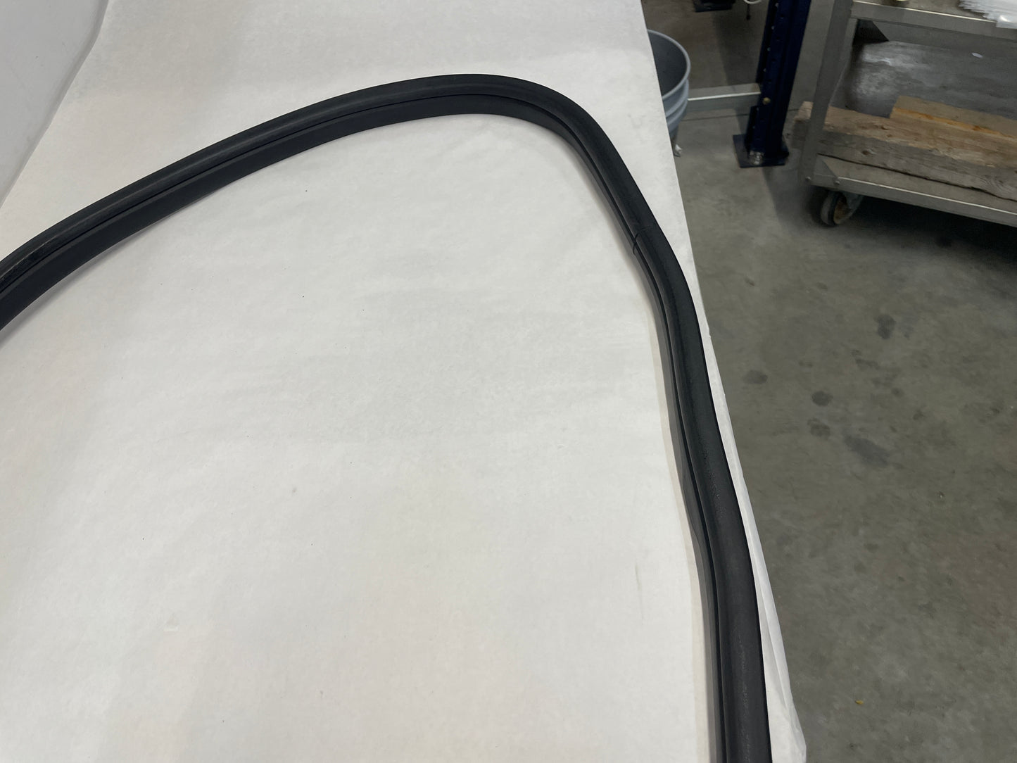 2014 Chevy SS Sedan RH Passenger Rear Door Weather Strip Rubber Seal OEM - Day's Parts Yard