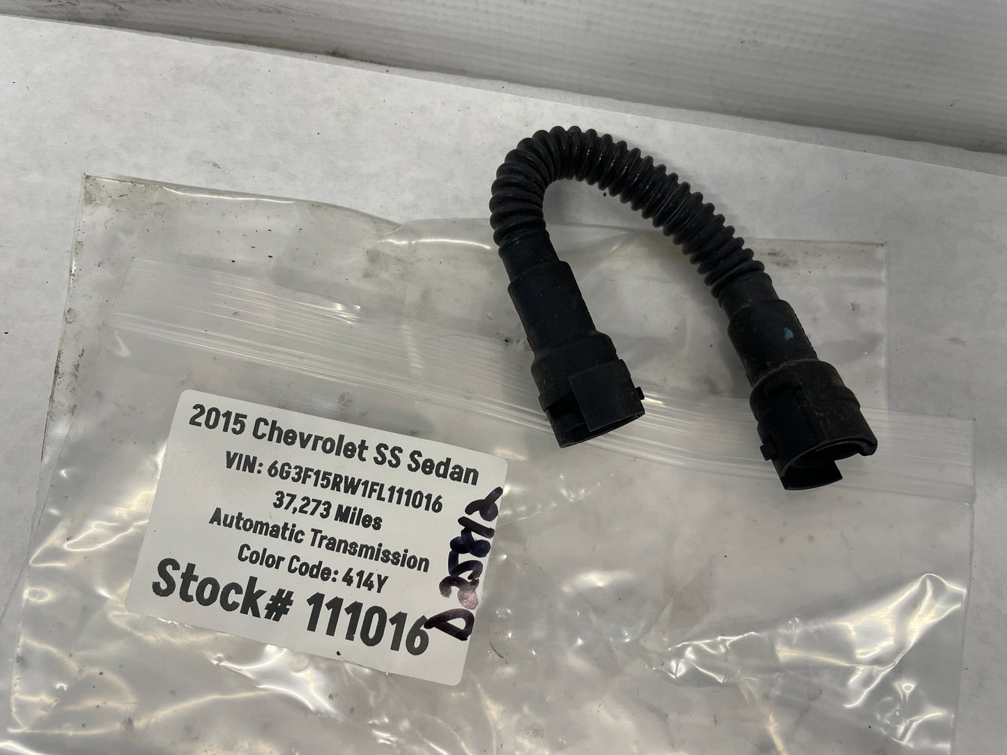 2015 Chevy SS Sedan Valley Cover PCV Hose Tube Line LS2 LS3 LS6 OEM - Day's Parts Yard