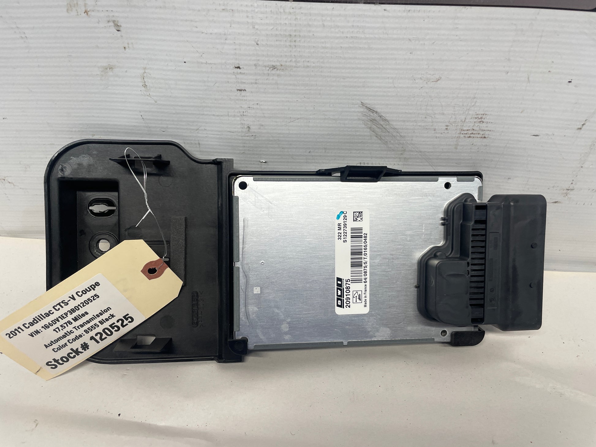 2011 Cadillac CTS-V Coupe Active Suspension Module Control W/ Bracket OEM - Day's Parts Yard