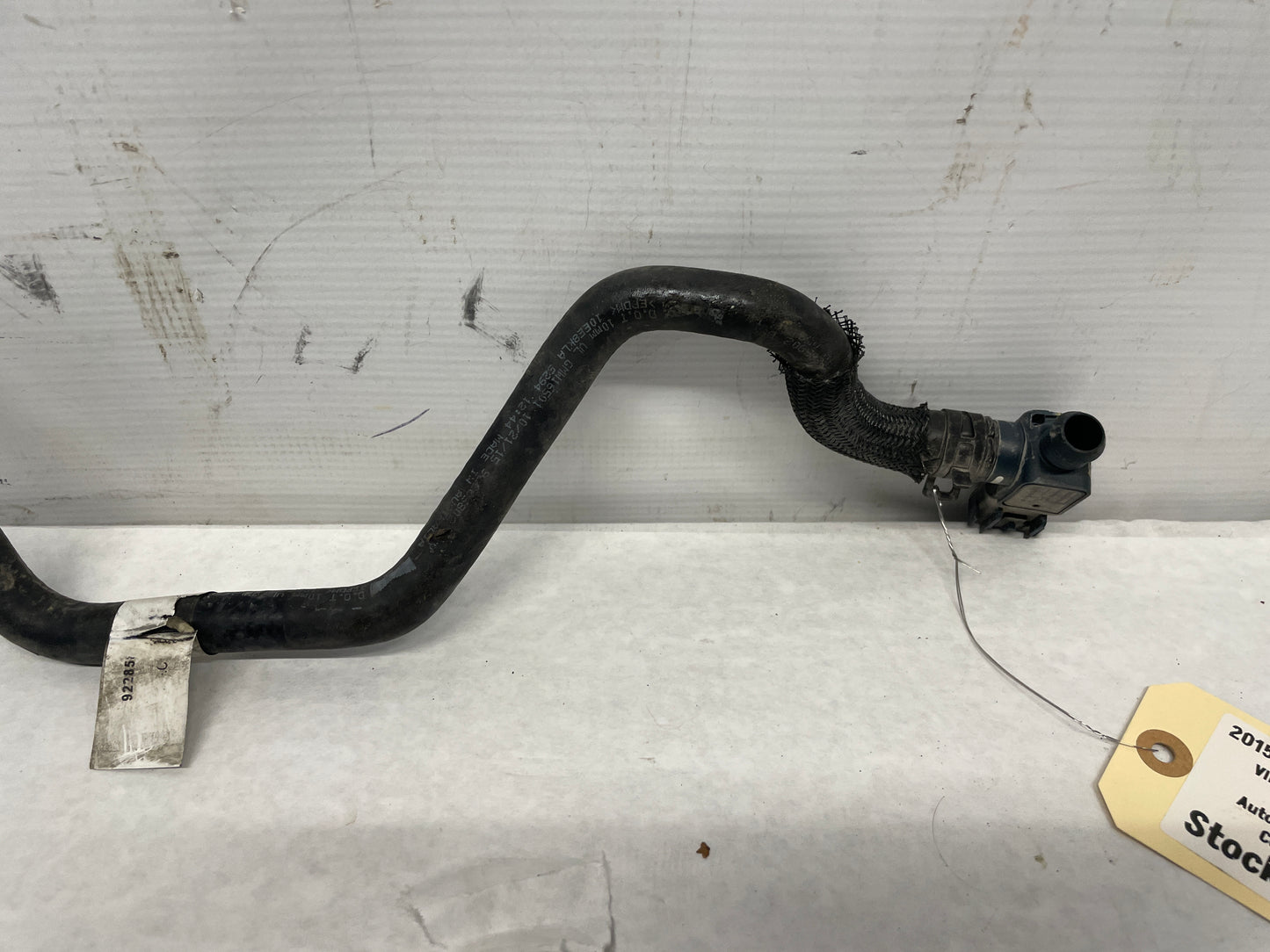 2015 Chevy SS Sedan Brake Booster Vacuum Hose Line Tube OEM - Day's Parts Yard