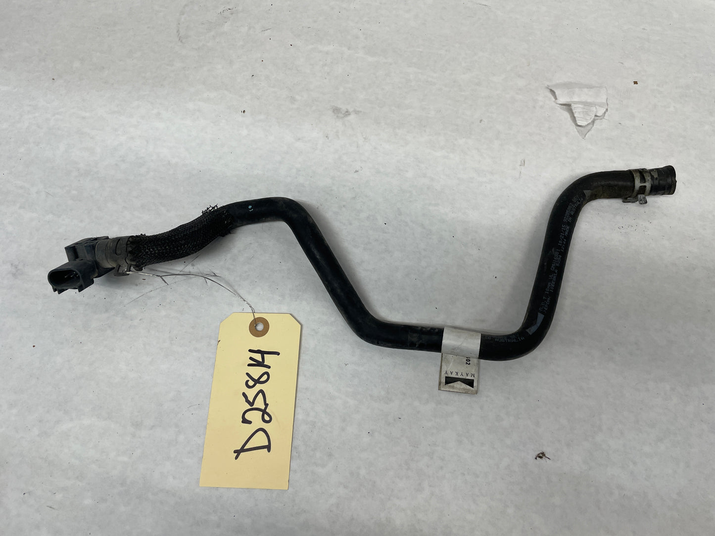 2015 Chevy SS Sedan Brake Booster Vacuum Hose Line Tube OEM - Day's Parts Yard