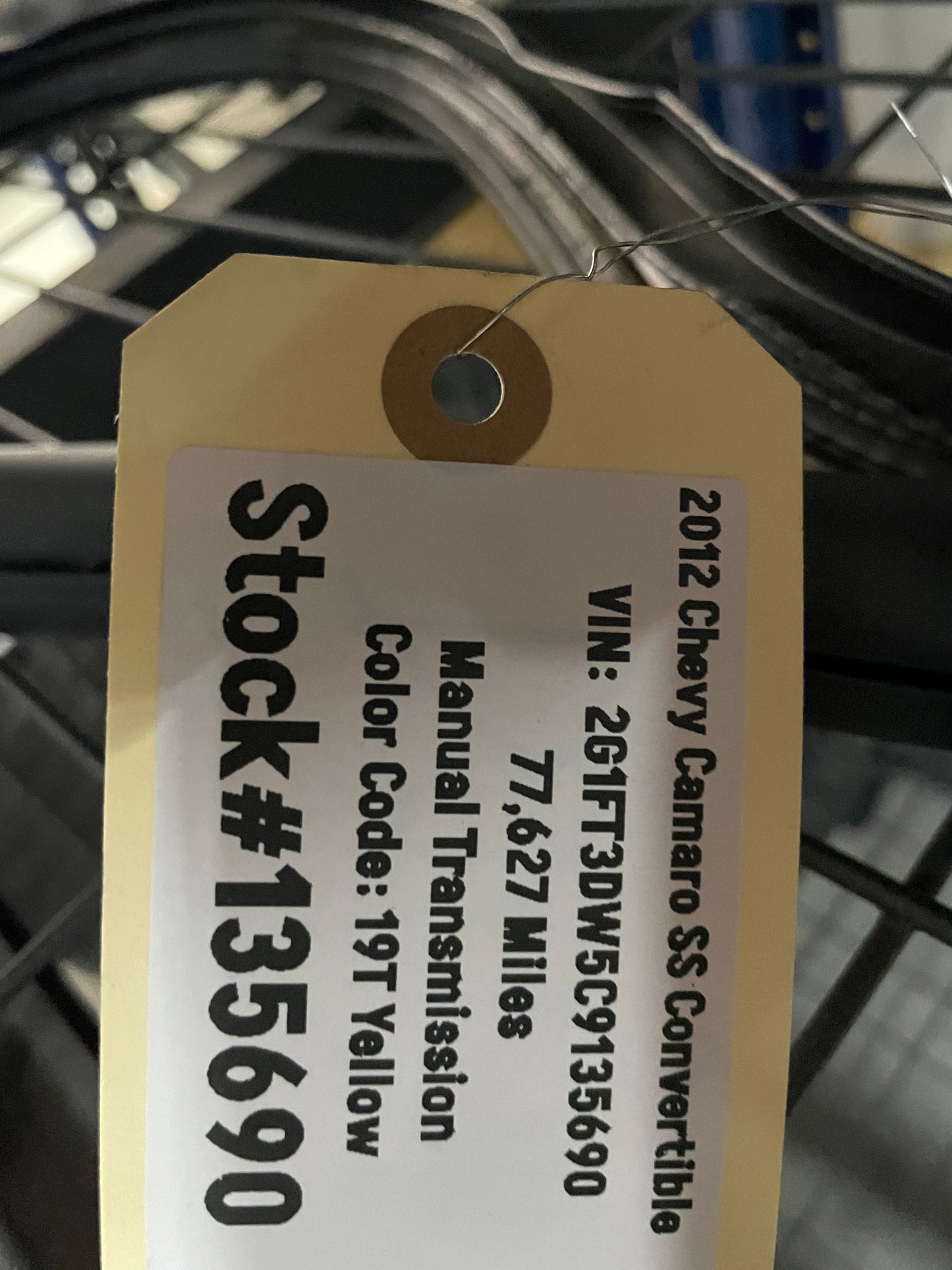 2012 Chevy Camaro SS LH Driver Rear Spindle Knuckle Hub Wheel Bearing Assembly OEM - Day's Parts Yard