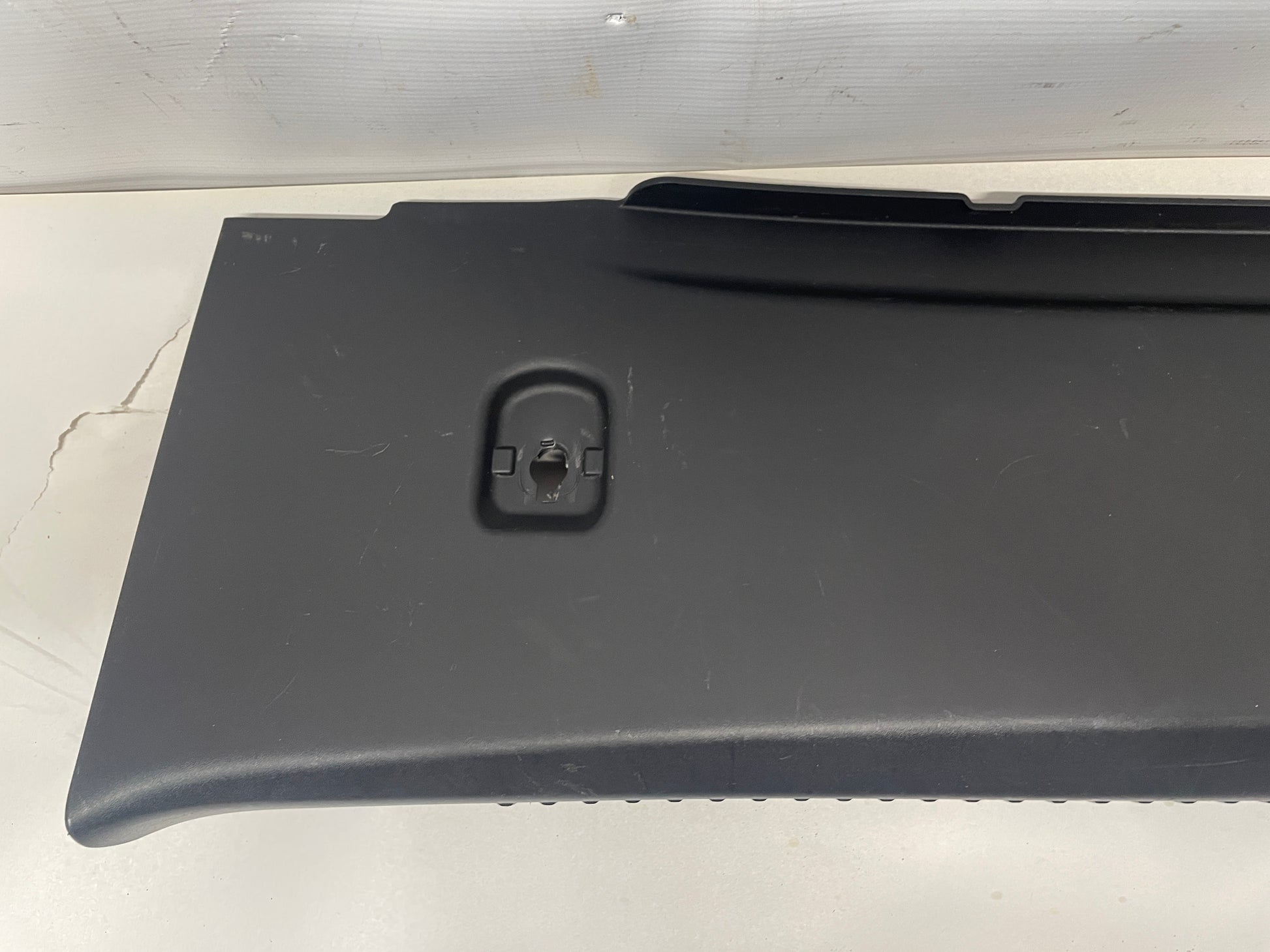 2011 Cadillac CTS-V Coupe Rear Trunk Cargo Wall Plate Sill Trim Cover OEM - Day's Parts Yard