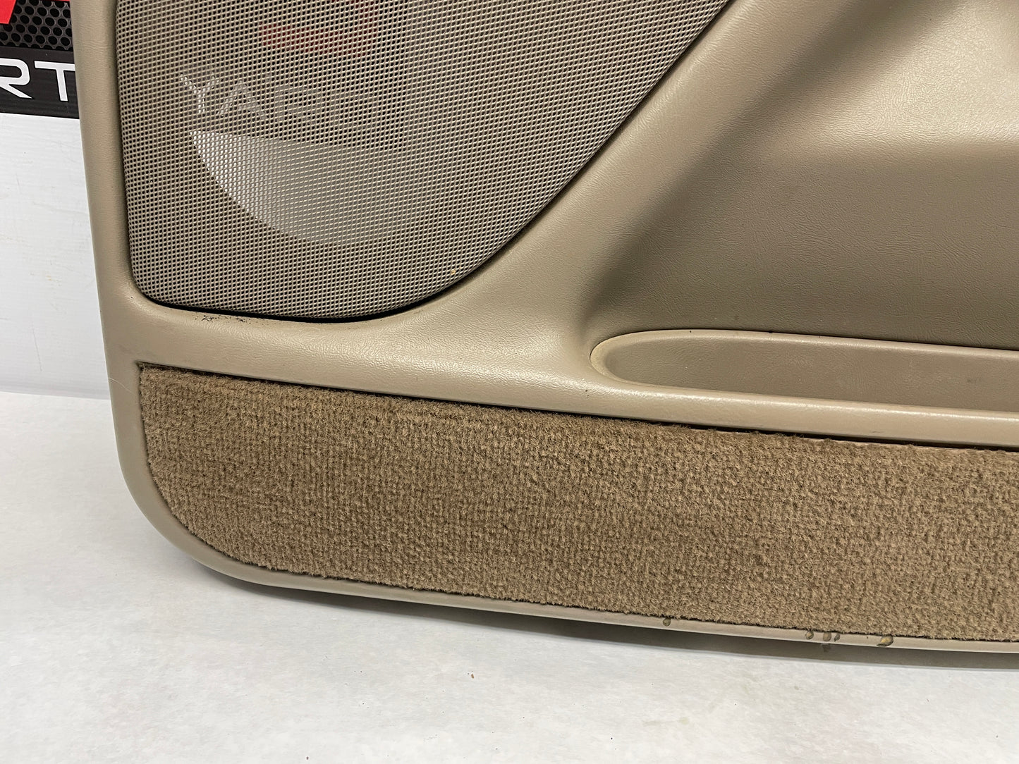 2004 Chevy Silverado 2500HD RH Passenger Front Door Panel Tan Beige OEM - Day's Parts Yard