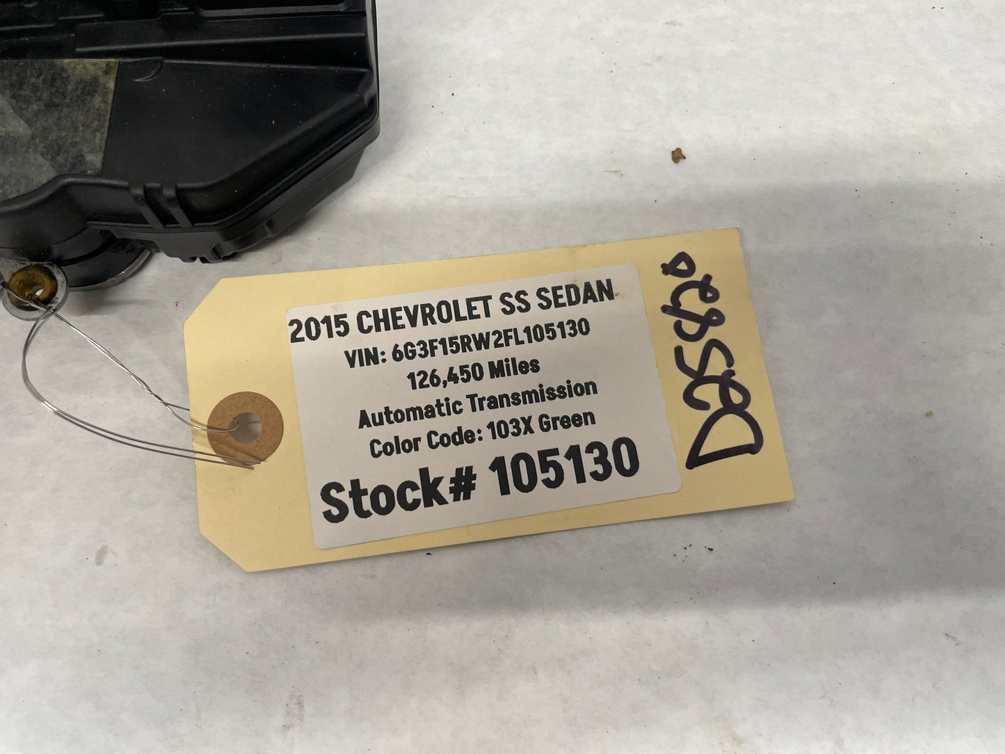 2015 Chevy SS Sedan LH Driver Front Door Lock Actuator OEM - Day's Parts Yard