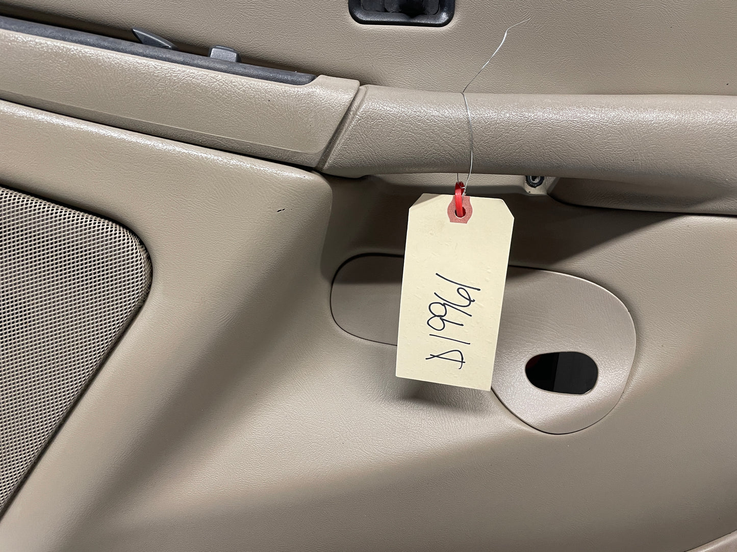 2004 Chevy Silverado 2500HD RH Passenger Front Door Panel Tan Beige OEM - Day's Parts Yard