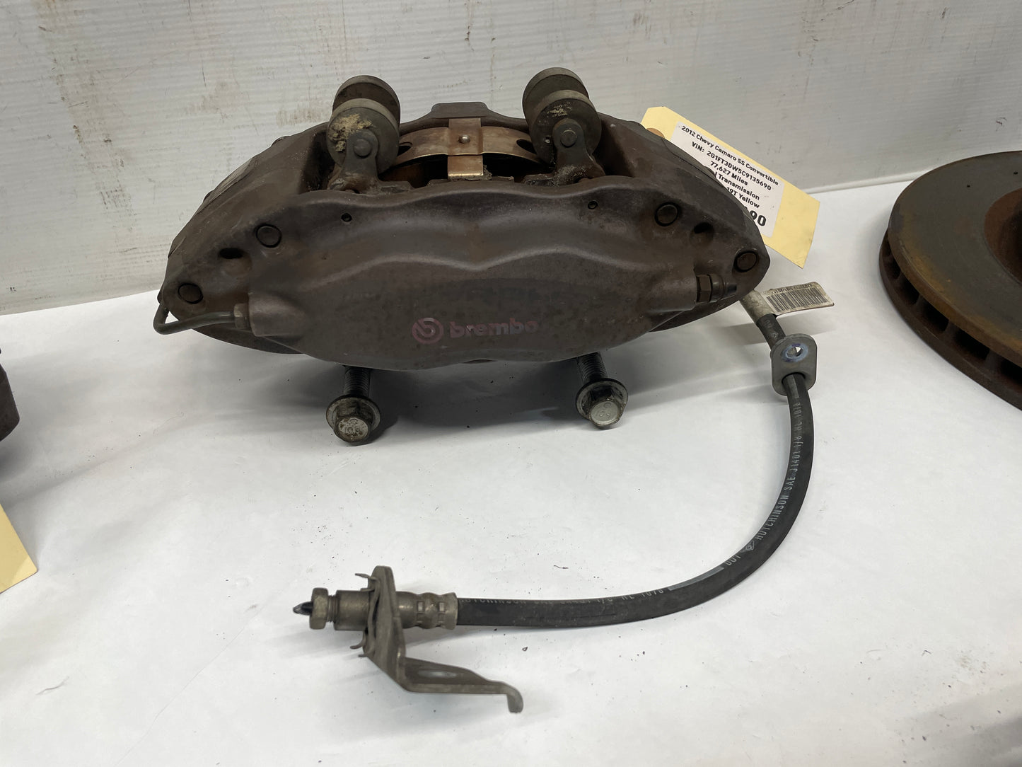 2012 Chevy Camaro SS Brembo Brake Calipers & Rotors Front and Rear OEM - Day's Parts Yard