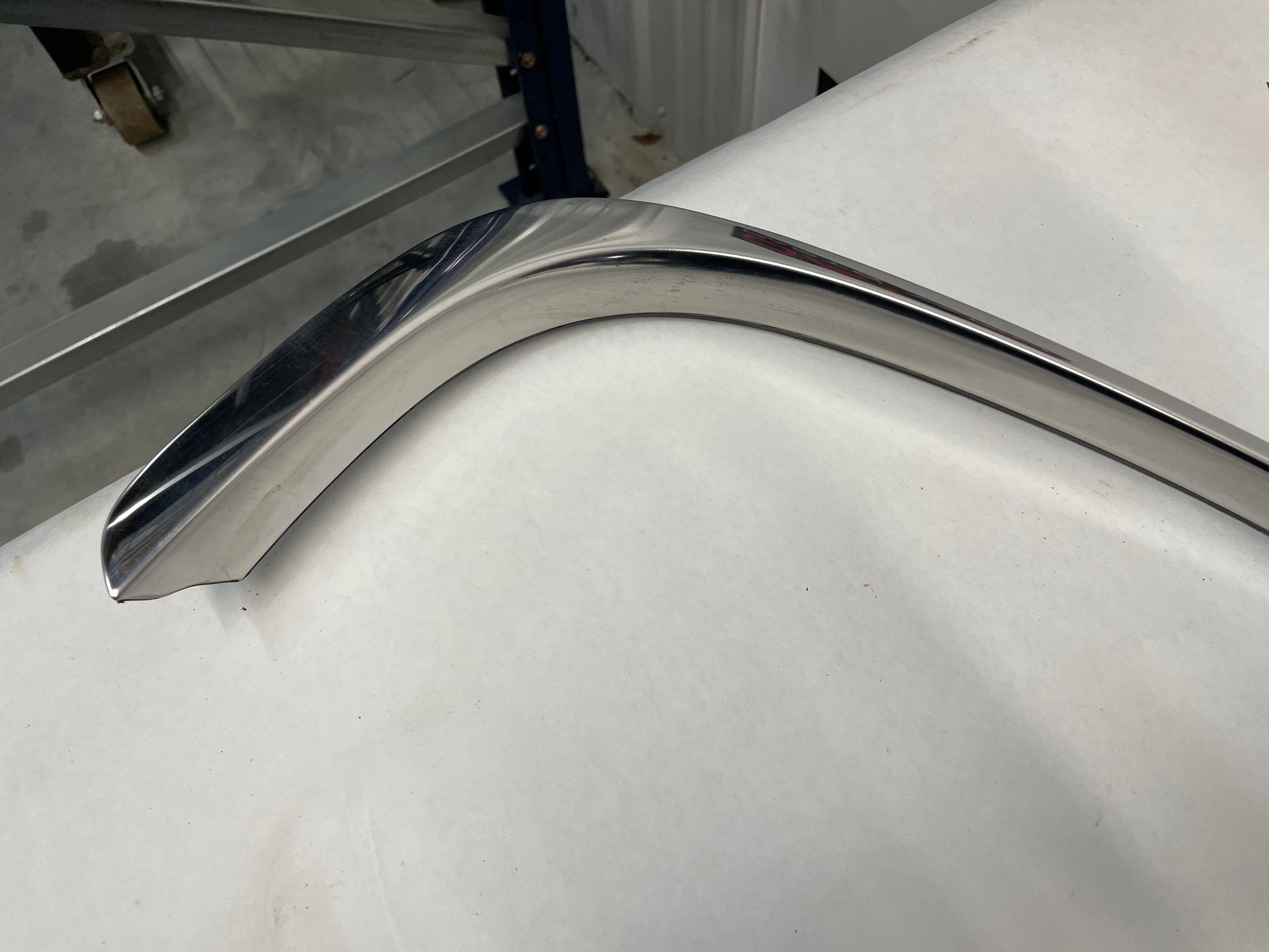 2009 Pontiac G8 RH Passenger Door Roof Chrome Molding Trim OEM - Day's Parts Yard