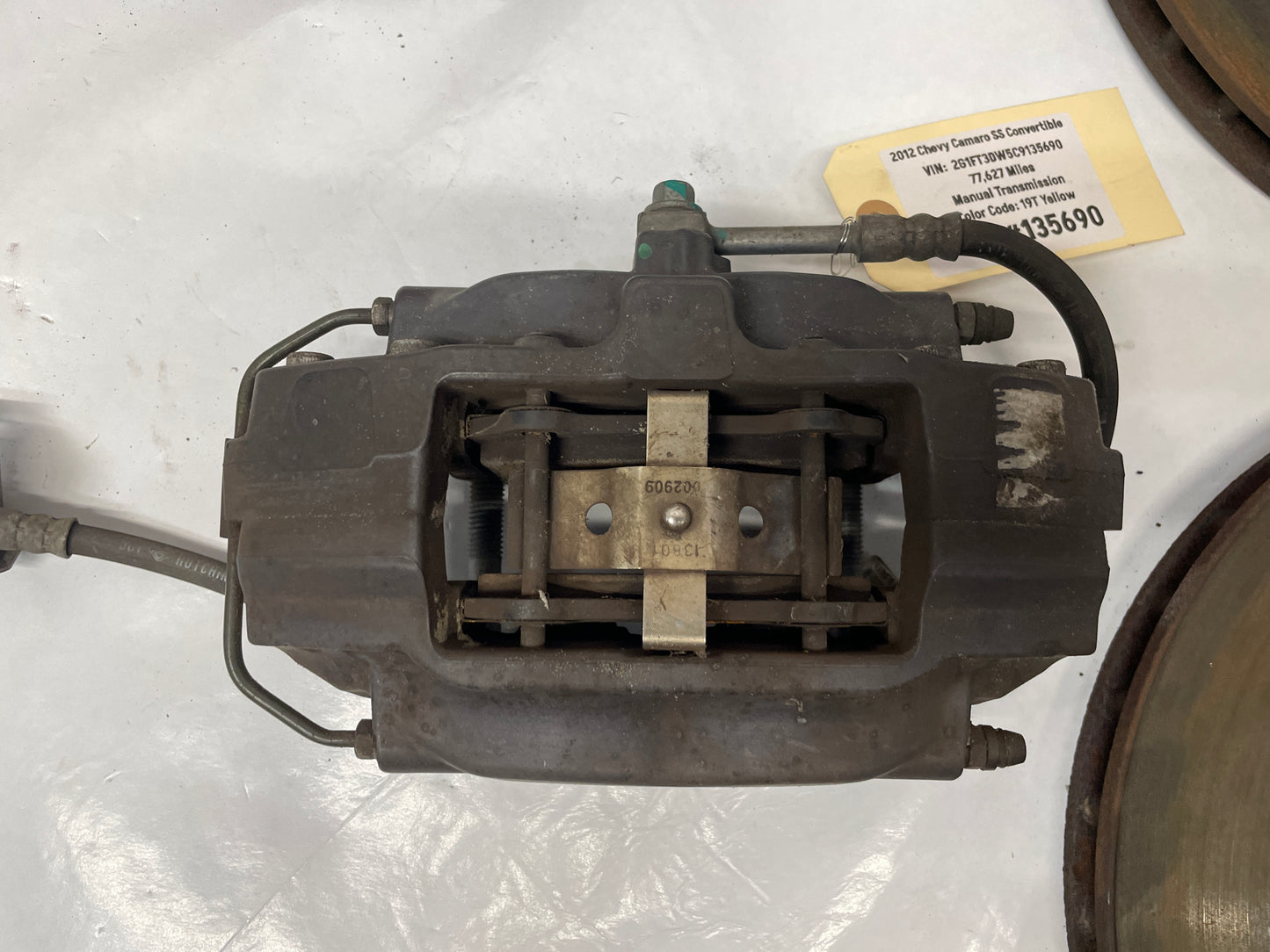 2012 Chevy Camaro SS Brembo Brake Calipers & Rotors Front and Rear OEM - Day's Parts Yard