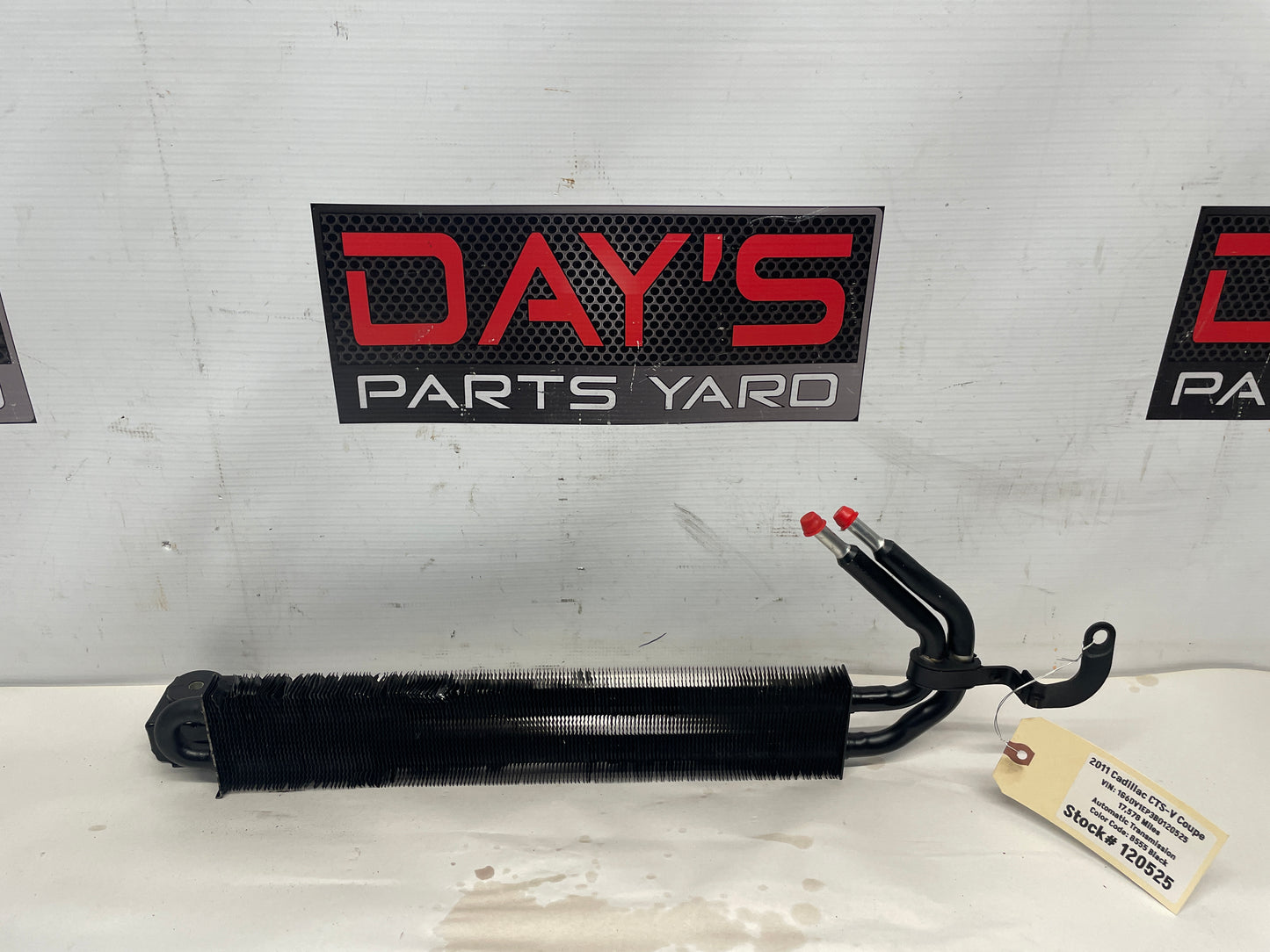 2011 Cadillac CTS-V Coupe Power Steering Fluid Cooler OEM - Day's Parts Yard
