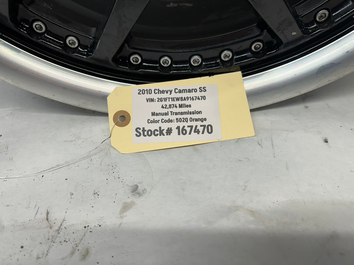 2009 Pontiac G8 GT Wheel 17X8.5 Black Aftermarket - Day's Parts Yard