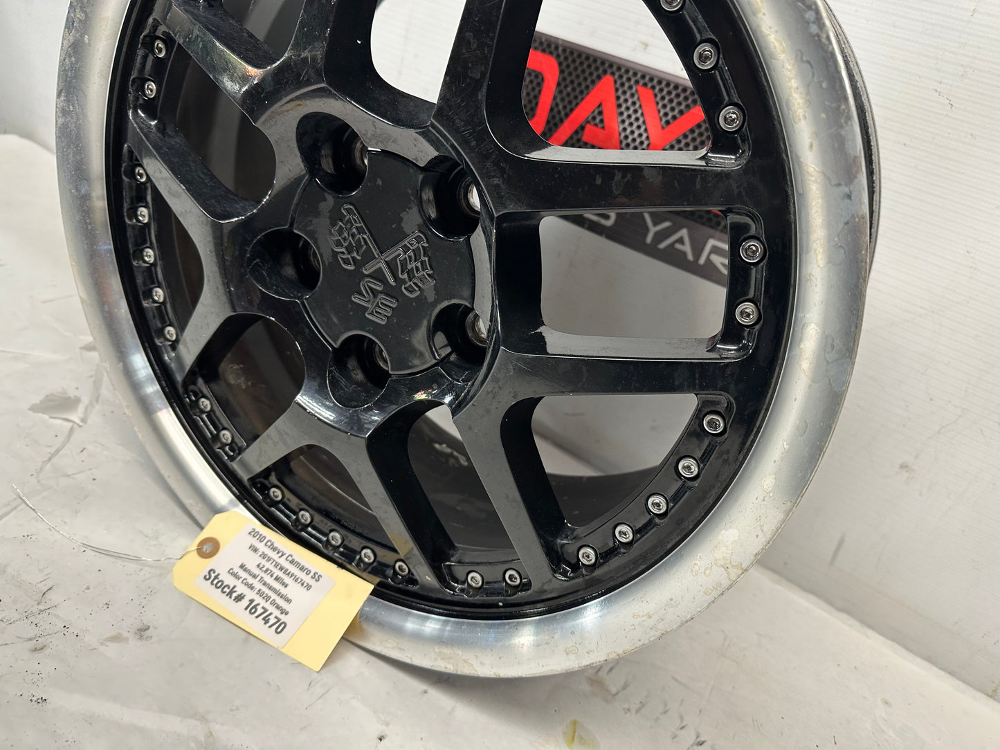 2009 Pontiac G8 GT Wheel 17X8.5 Black Aftermarket - Day's Parts Yard