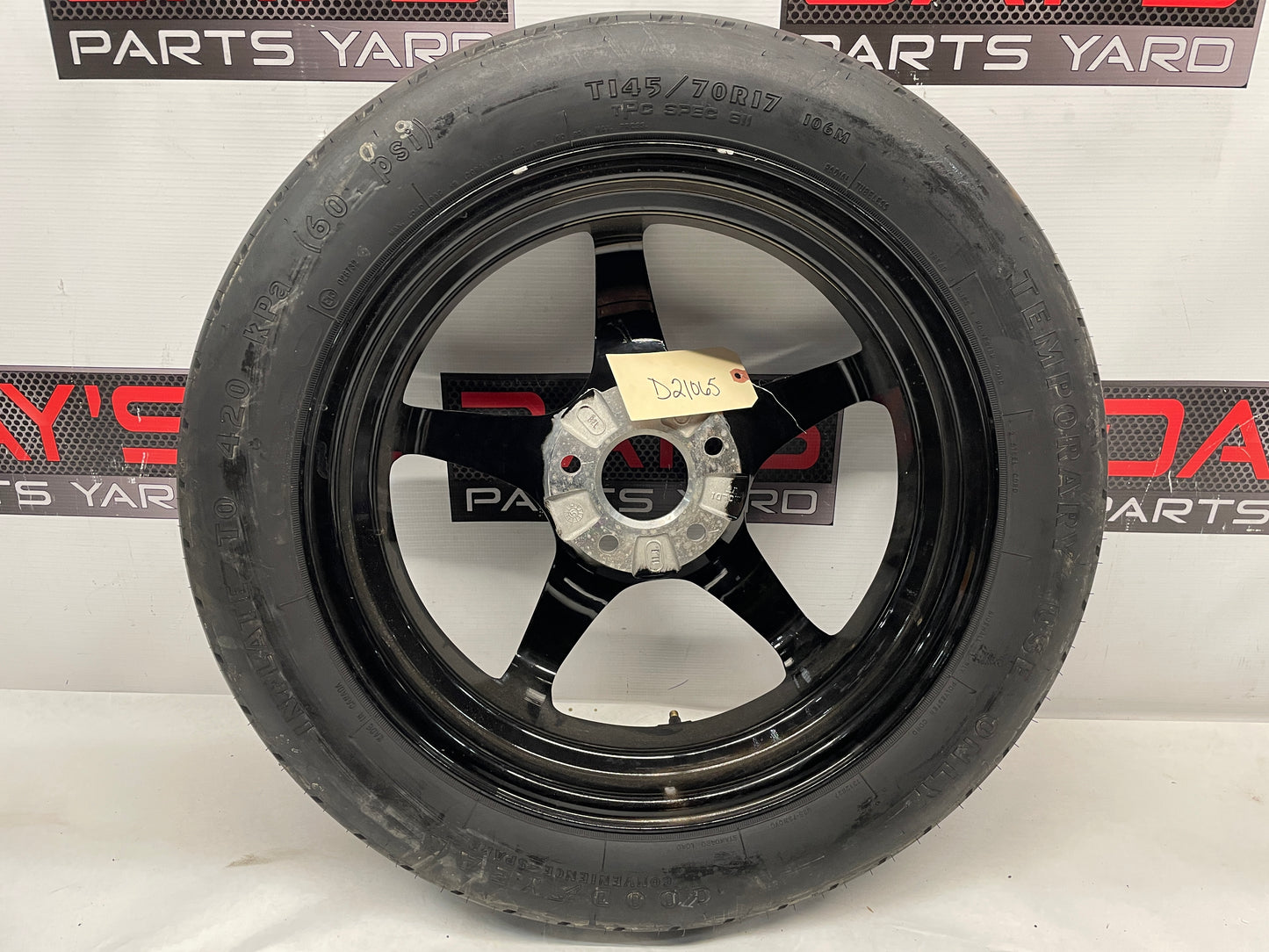 2006 Pontiac GTO Factory OEM Spare Wheel & Tire OEM - Day's Parts Yard