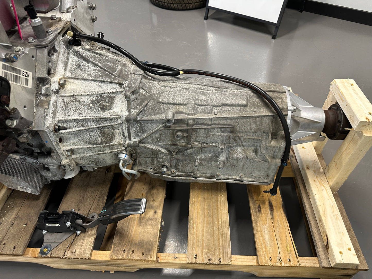 LSA 6.2L Factory Supercharged Engine Motor 6L90 Auto Trans Drivetrain Pullout 556HP 28k - Day's Parts Yard