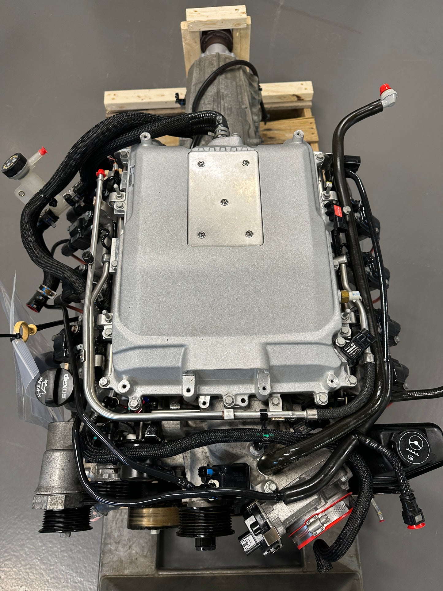 LSA 6.2L Factory Supercharged Engine Motor 6L90 Auto Trans Drivetrain Pullout 556HP 28k - Day's Parts Yard