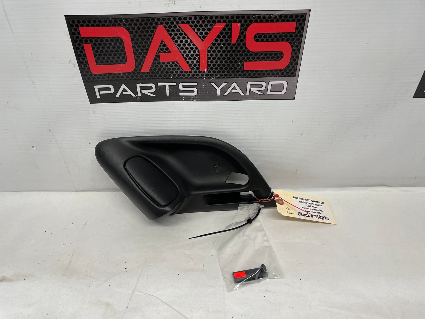2002 Chevy Camaro Z28 RH Passenger Interior Door Handle Bezel OEM - Day's Parts Yard