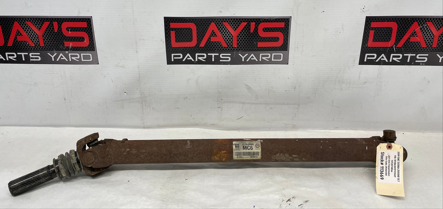 2009 GMC Sierra 2500HD SLT Front Drive Shaft Drive Shaft Prop Shaft OEM - Day's Parts Yard
