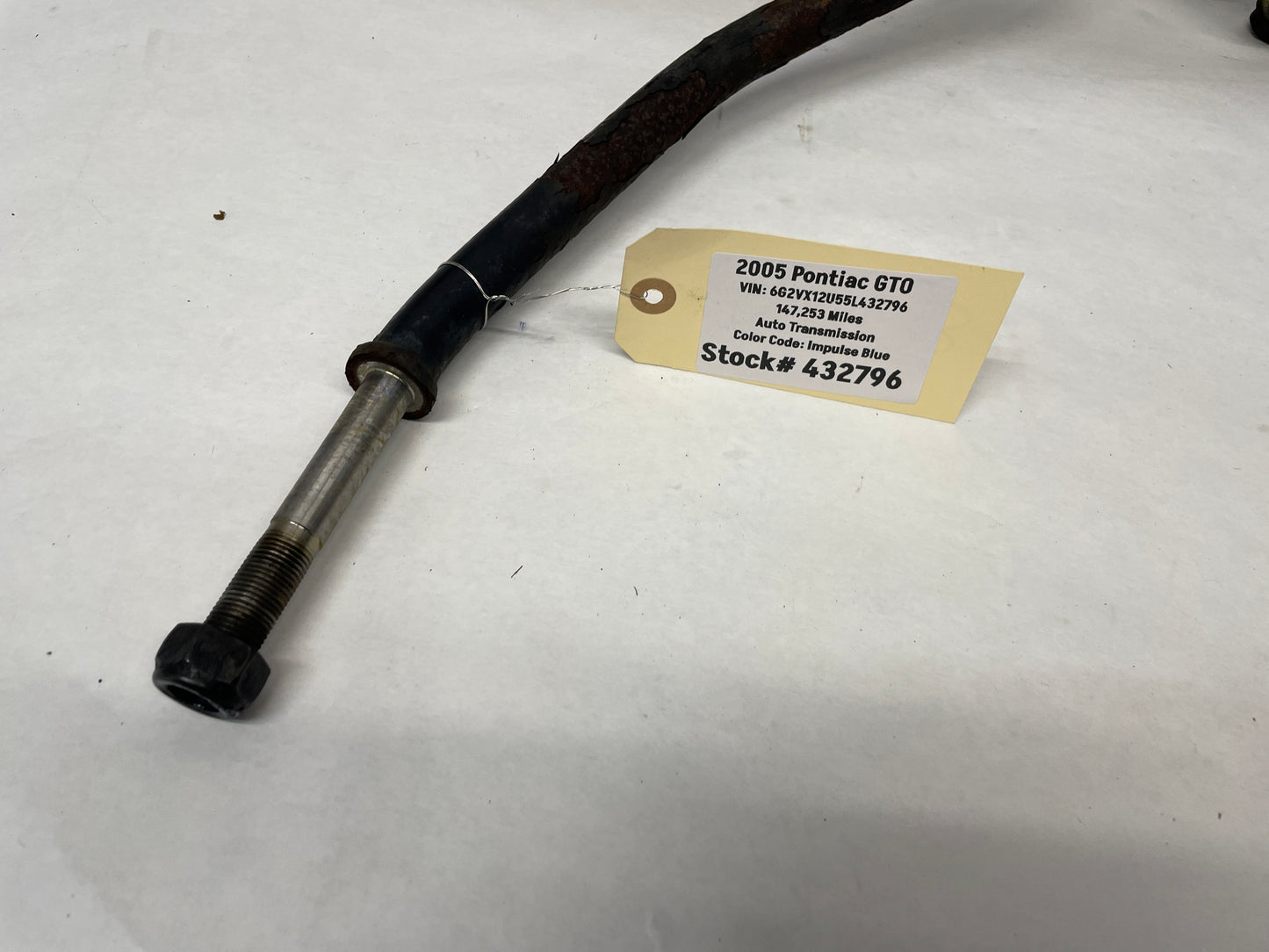 2005 Pontiac GTO RH Passenger Front Lower Control Arm Radius Strut Rod OEM - Day's Parts Yard