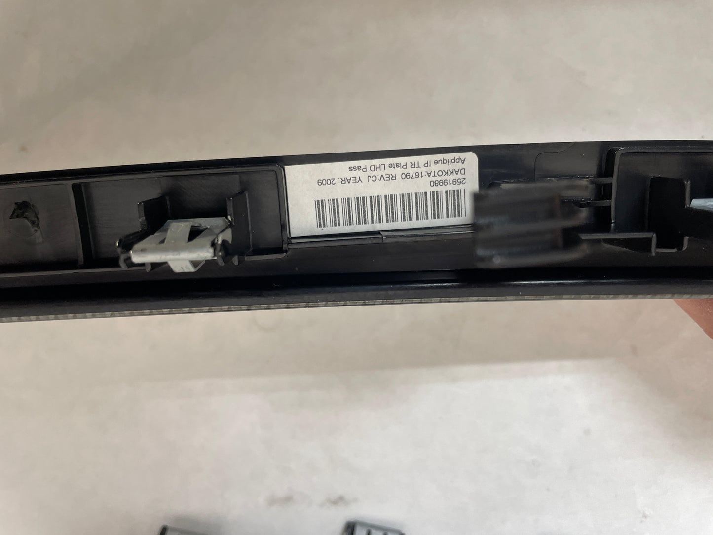 2009 Cadillac CTS-V Sedan Carbon Fiber Dash Trim Panel Molding Inserts OEM - Day's Parts Yard