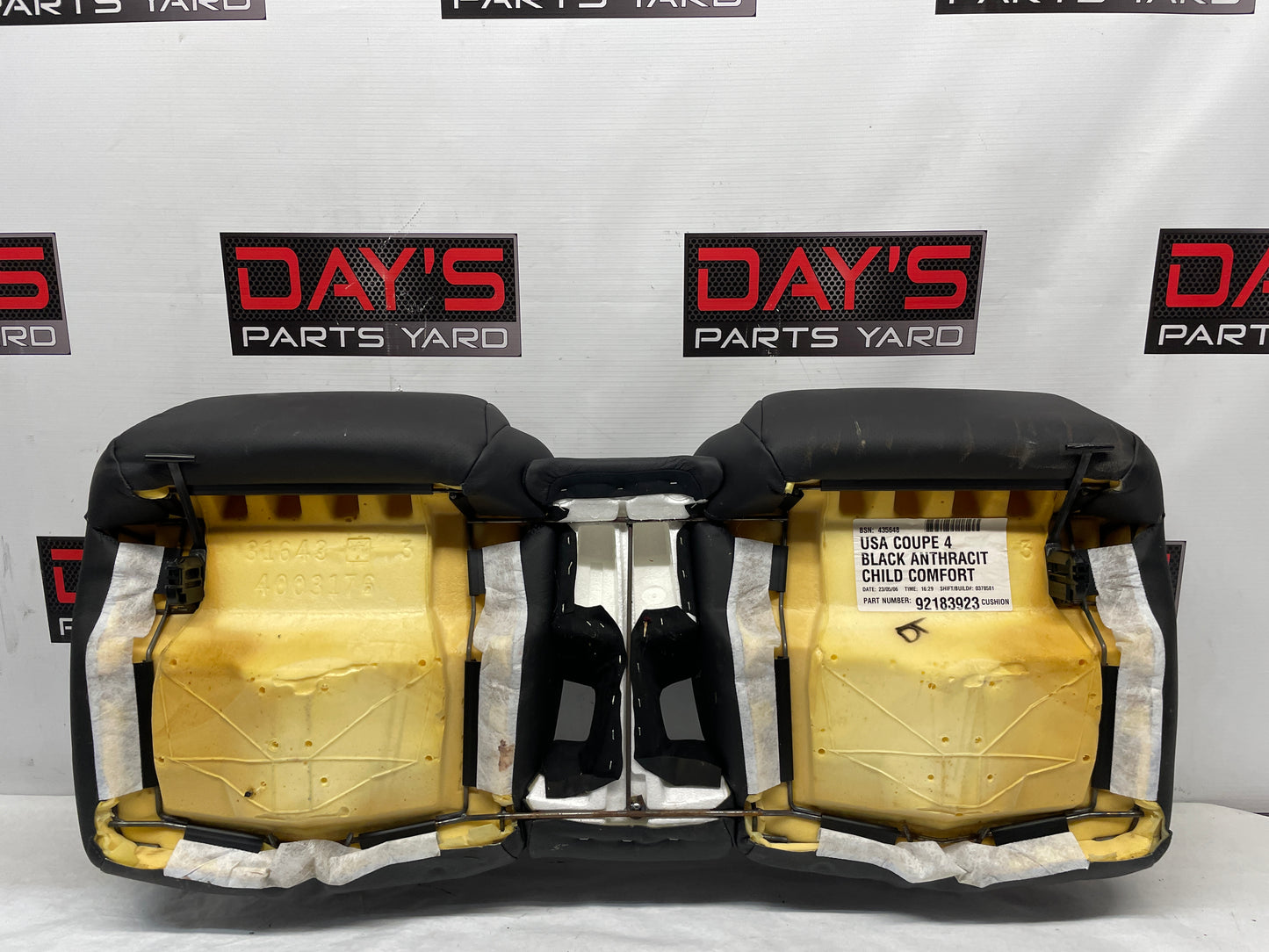 2006 Pontiac GTO Seats Front and Rear Black Leather OEM - Day's Parts Yard