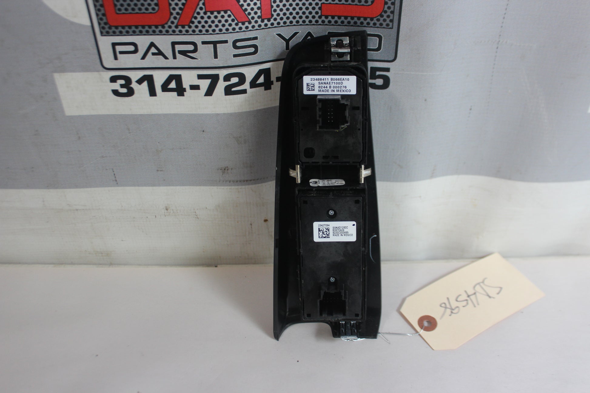 2019 Chevy Tahoe K1500 Premier LH Driver Door Master Power Window Switch OEM - Day's Parts Yard