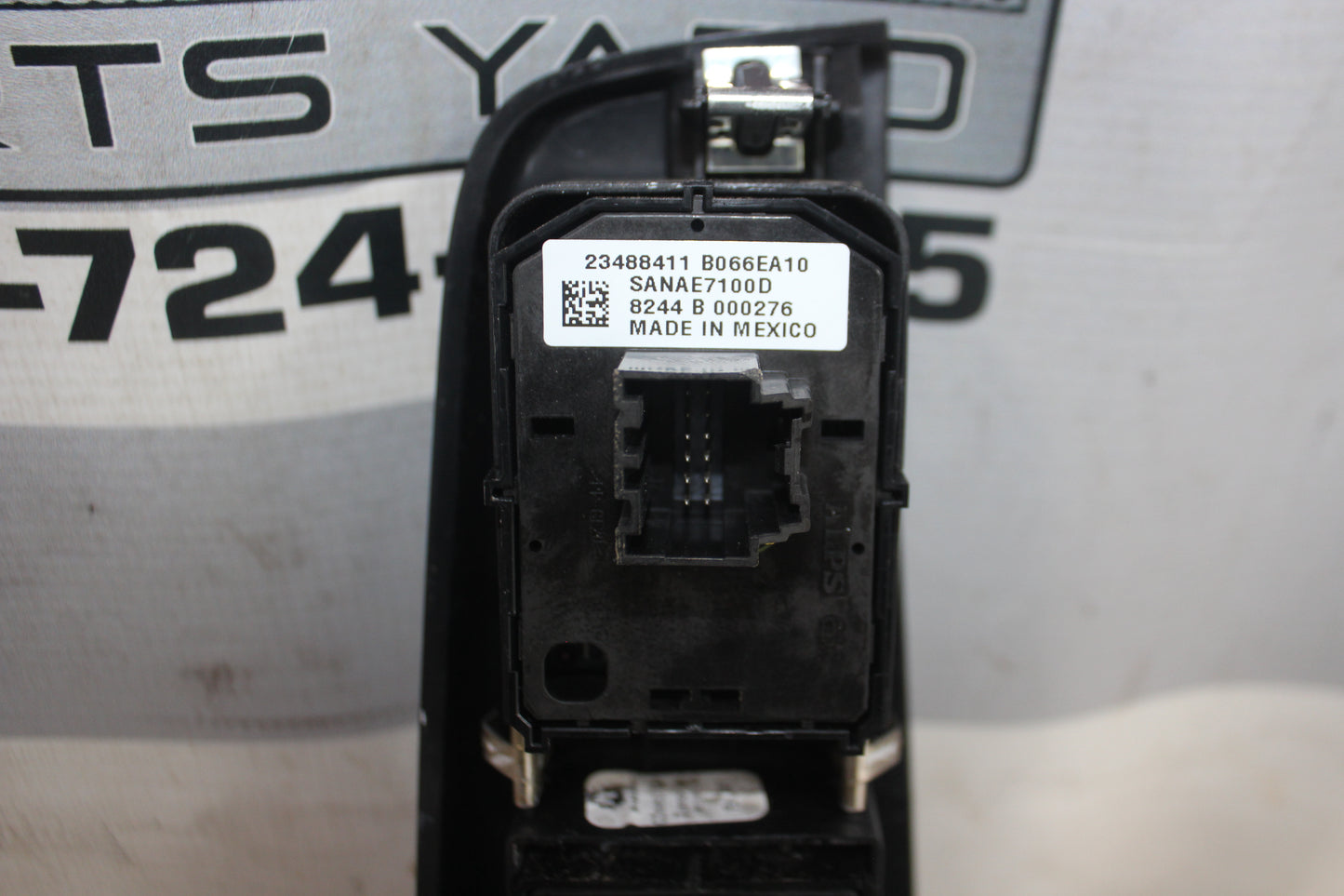 2019 Chevy Tahoe K1500 Premier LH Driver Door Master Power Window Switch OEM - Day's Parts Yard