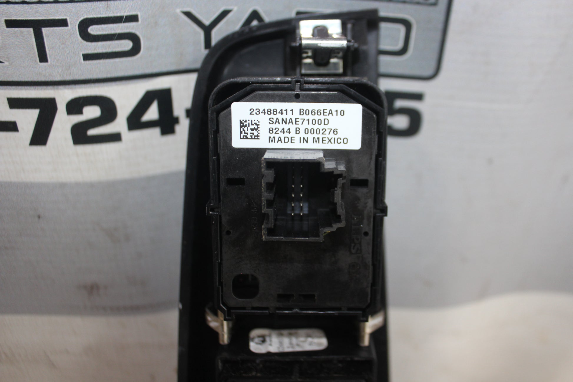 2019 Chevy Tahoe K1500 Premier LH Driver Door Master Power Window Switch OEM - Day's Parts Yard