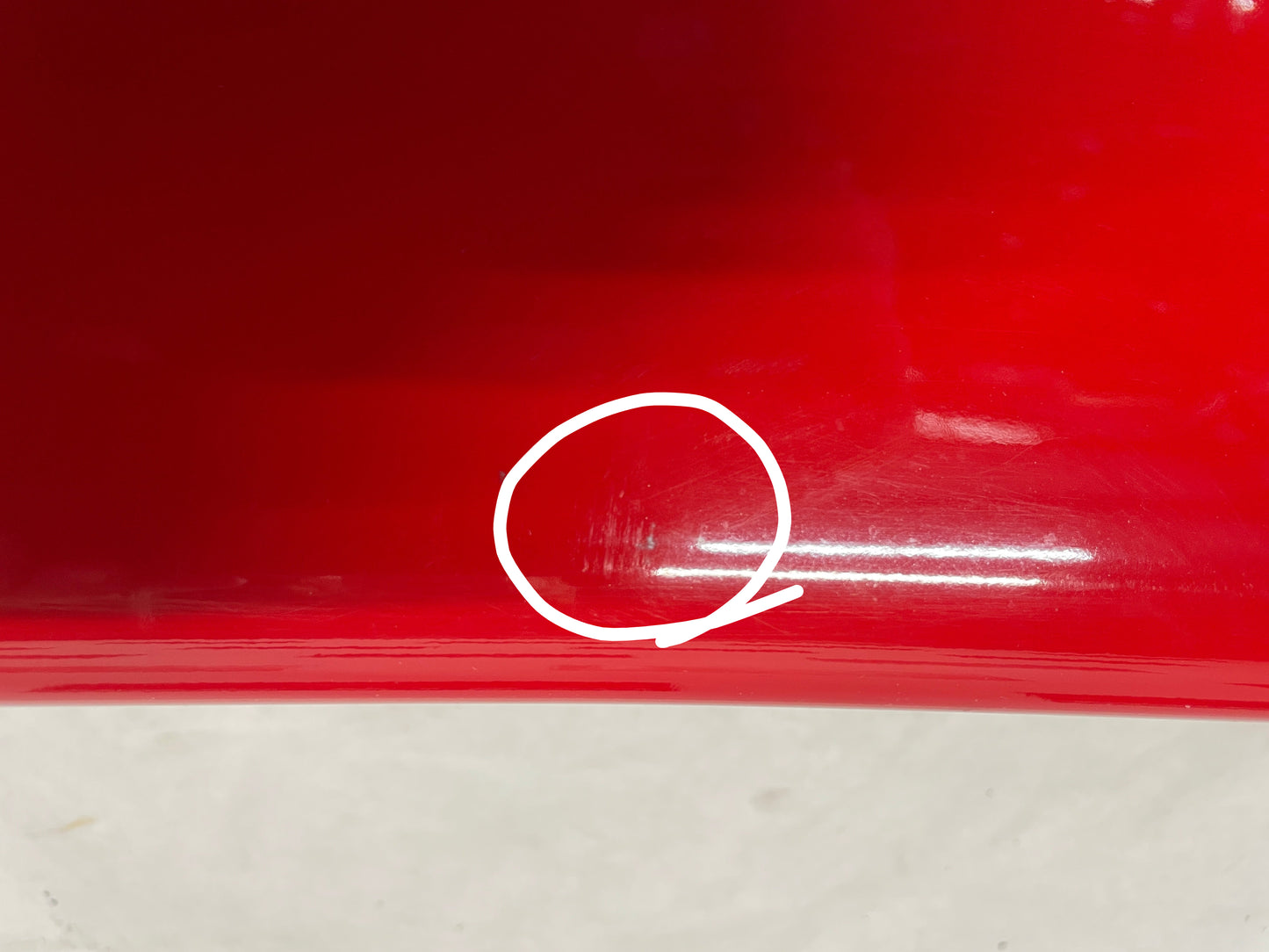 2005 Pontiac GTO Trunk Deck Lid Spoiler Wing Red OEM - Day's Parts Yard