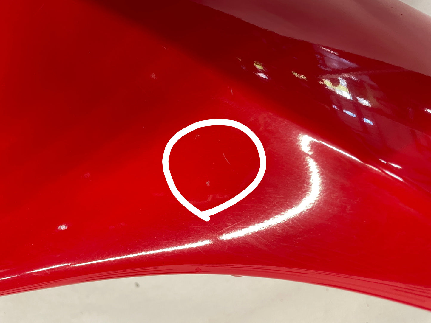 2005 Pontiac GTO Trunk Deck Lid Spoiler Wing Red OEM - Day's Parts Yard