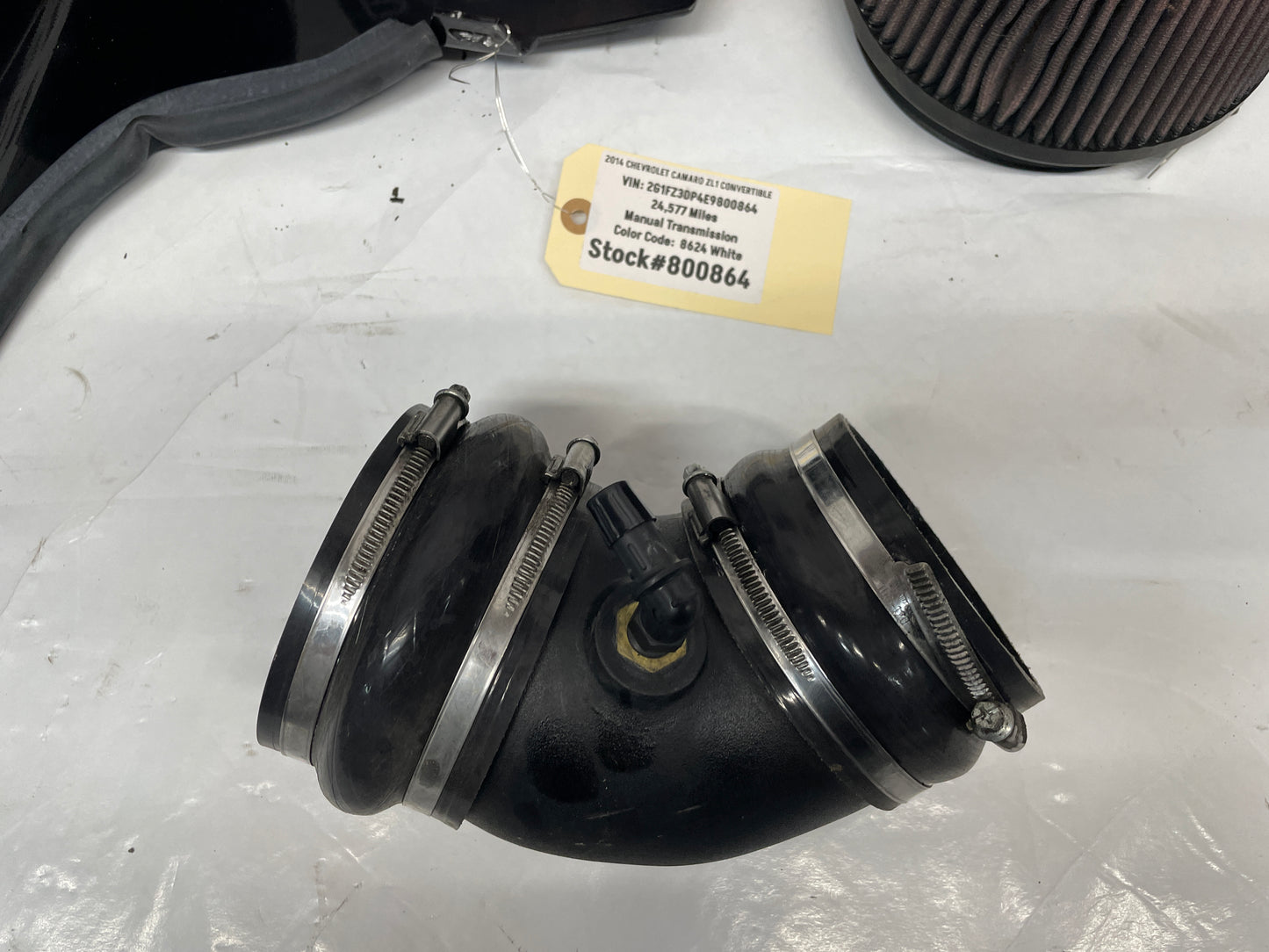 2014 Chevy Camaro ZL1 ROTO-FAB Cold Air Intake Kit CAI - Day's Parts Yard