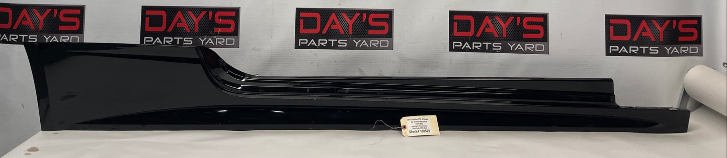 2011 Cadillac CTS-V Coupe RH Passenger Rocker Molding Trim OEM - Day's Parts Yard