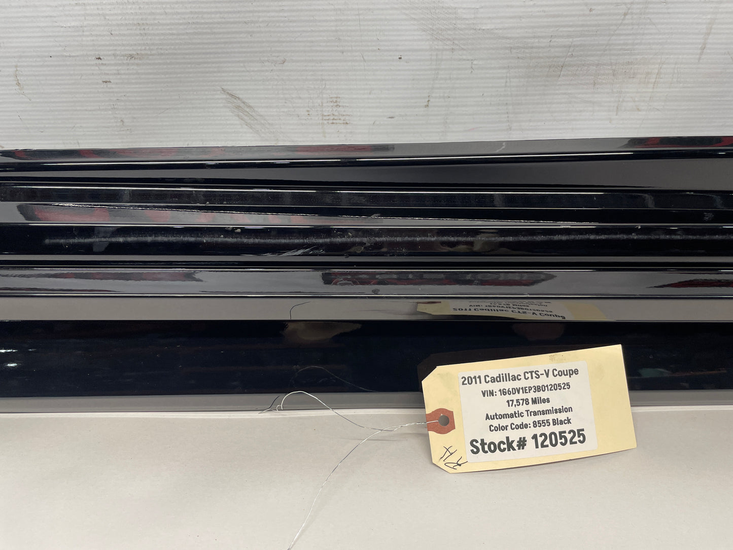 2011 Cadillac CTS-V Coupe RH Passenger Rocker Molding Trim OEM - Day's Parts Yard