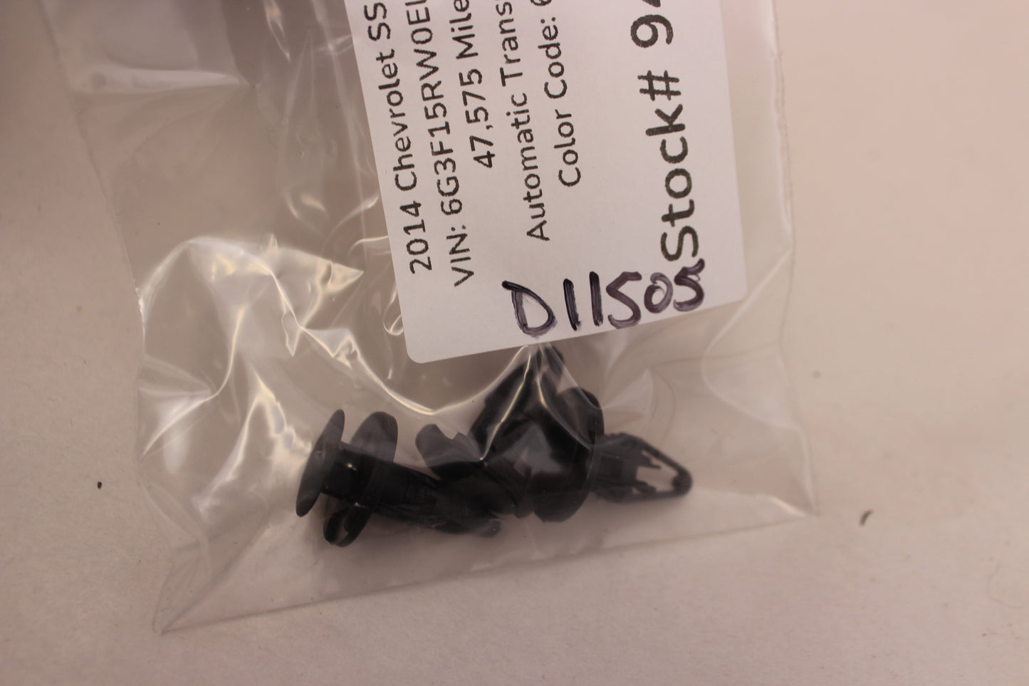 2014 Chevy SS Sedan Lower Insulator Dash Trim w/Clips OEM - Day's Parts Yard