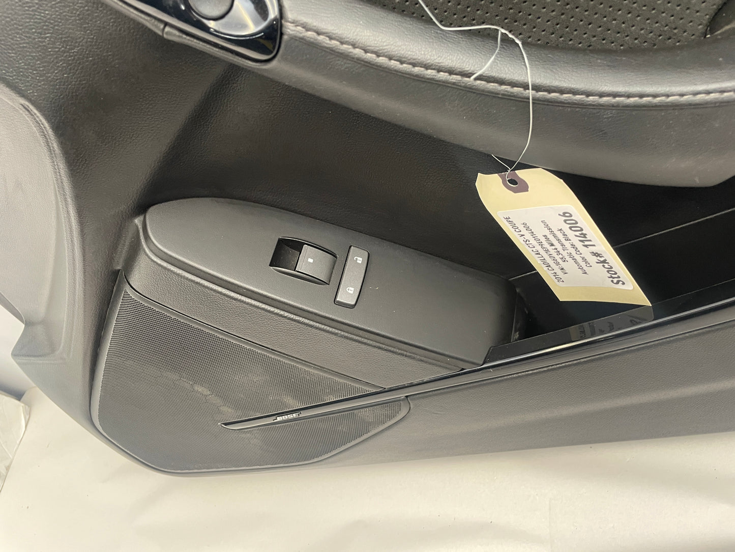 2014 Cadillac CTS-V Coupe Front RH Passenger Door Panel OEM - Day's Parts Yard