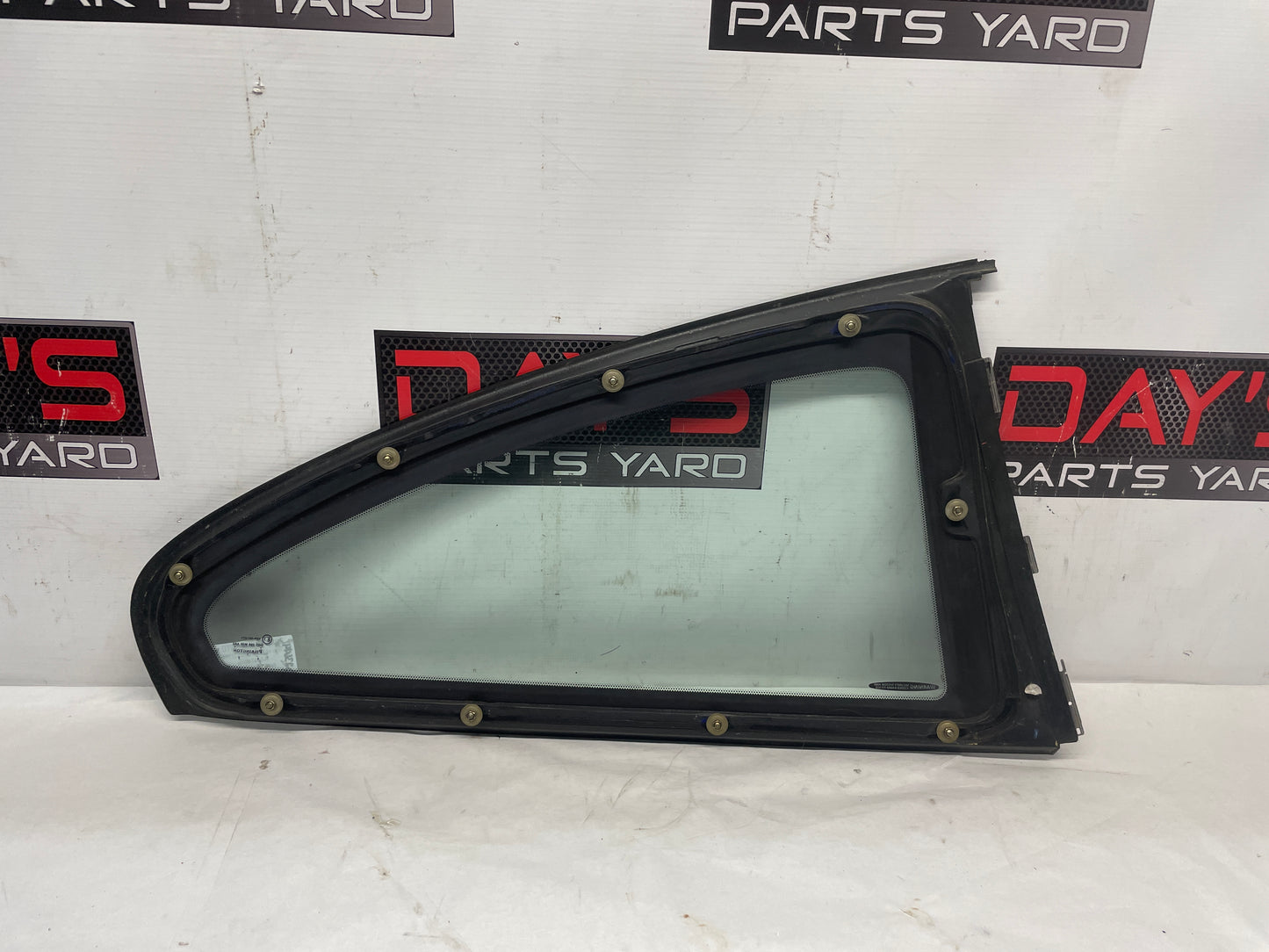 2005 Pontiac GTO LH Driver Rear Quarter Window Glass OEM - Day's Parts Yard