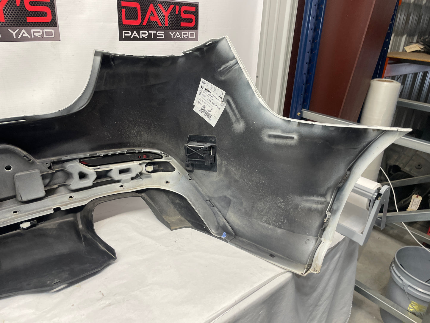 2014 Chevy SS Sedan Rear Bumper Cover White OEM - Day's Parts Yard