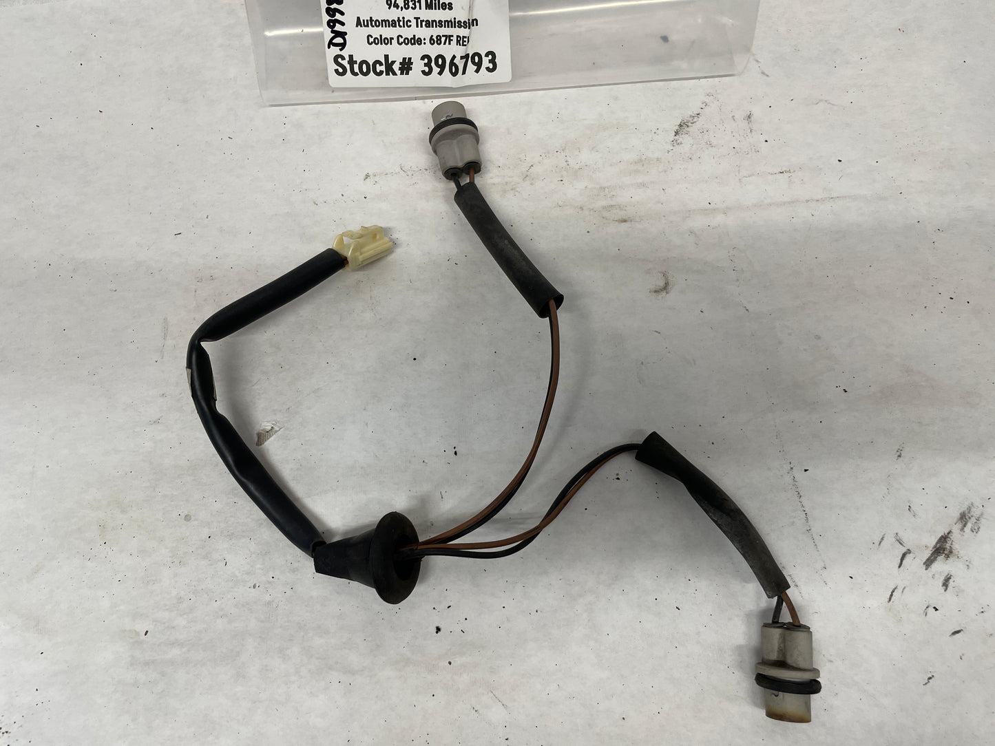 2005 Pontiac GTO License Plate Wire Wiring Harness OEM - Day's Parts Yard