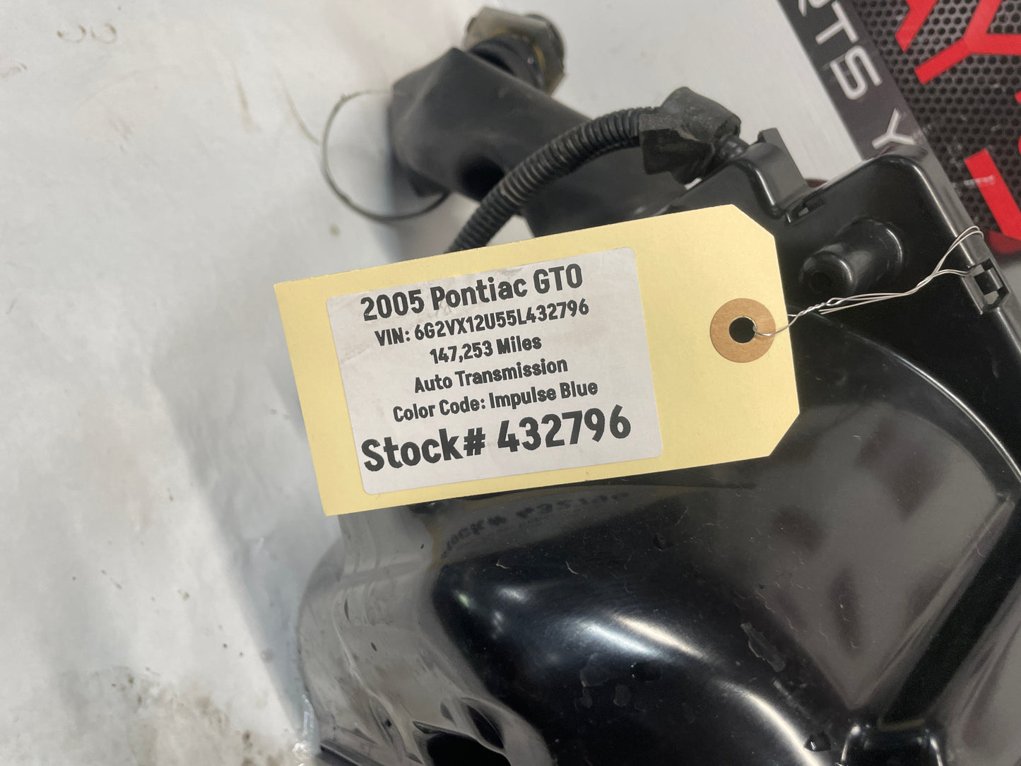 2005 Pontiac GTO Fuel Gas Tank OEM - Day's Parts Yard