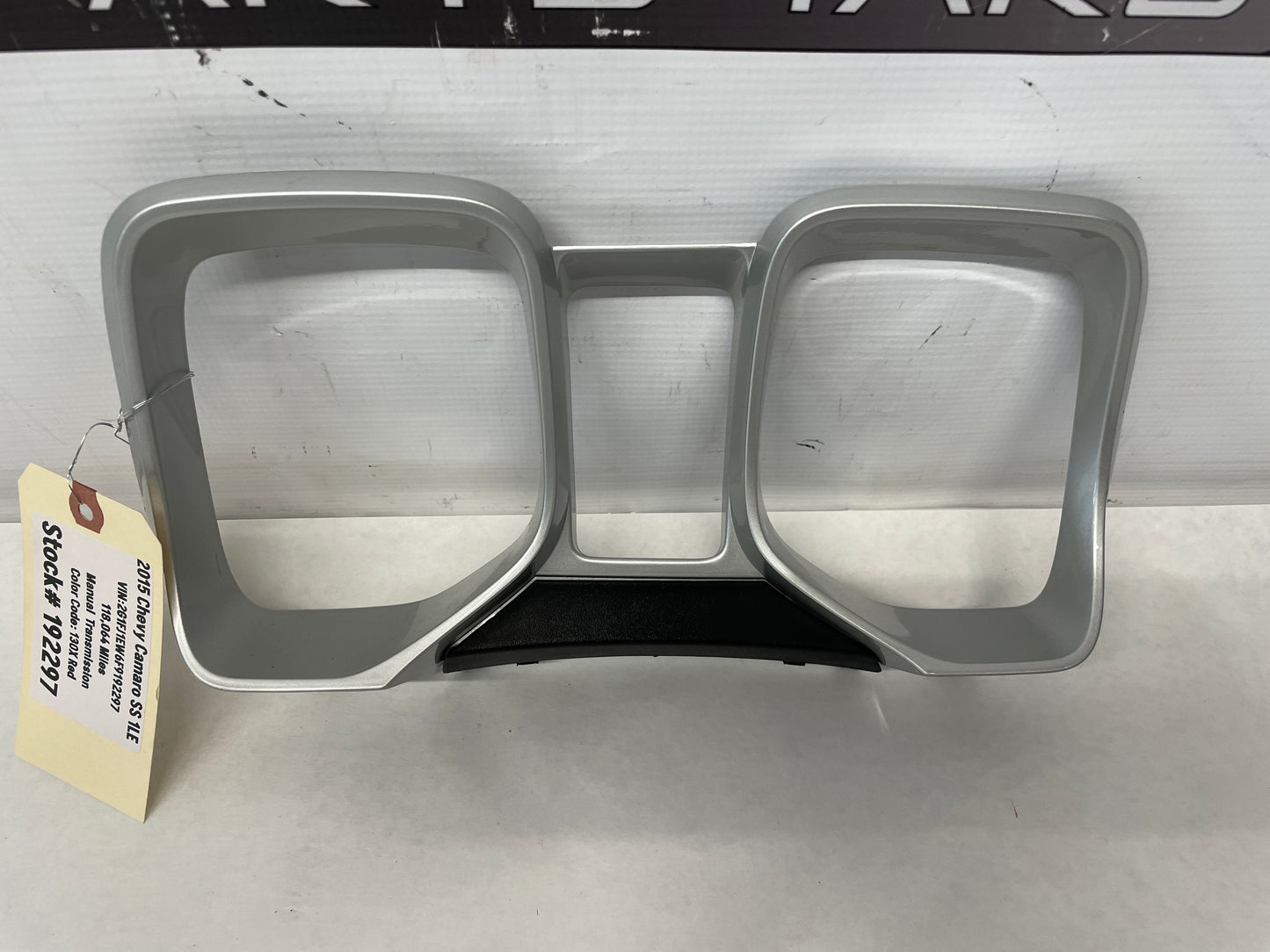 2015 Chevy Camaro SS 1LE Speedometer Gauge Cluster Bezel Trim Panel OEM - Day's Parts Yard