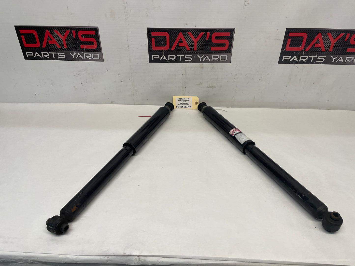2005 Pontiac GTO Rear Shock Absorbers - Day's Parts Yard