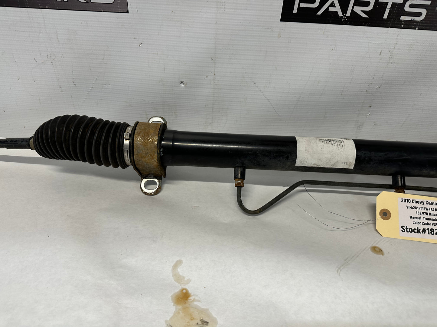2010 Chevy Camaro SS Power Steering Rack and Pinion Gear Assembly OEM - Day's Parts Yard