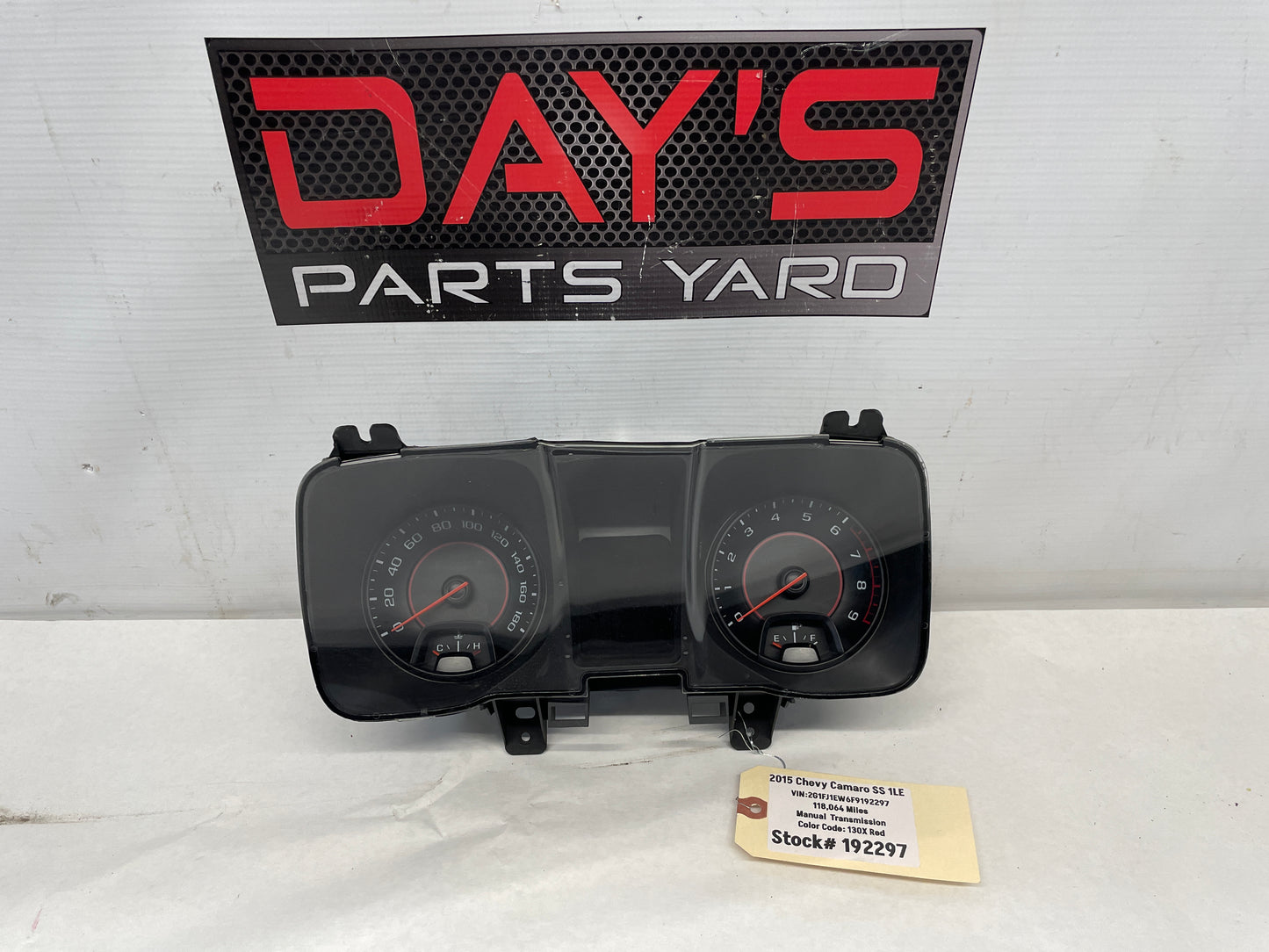 2015 Chevy Camaro SS 1LE Gauge Cluster Speedometer OEM - Day's Parts Yard