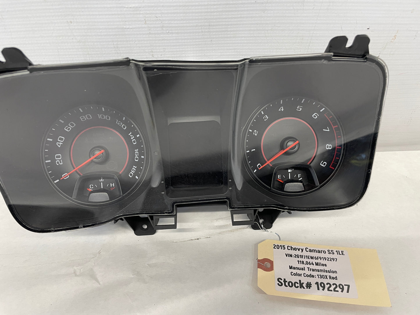 2015 Chevy Camaro SS 1LE Gauge Cluster Speedometer OEM - Day's Parts Yard