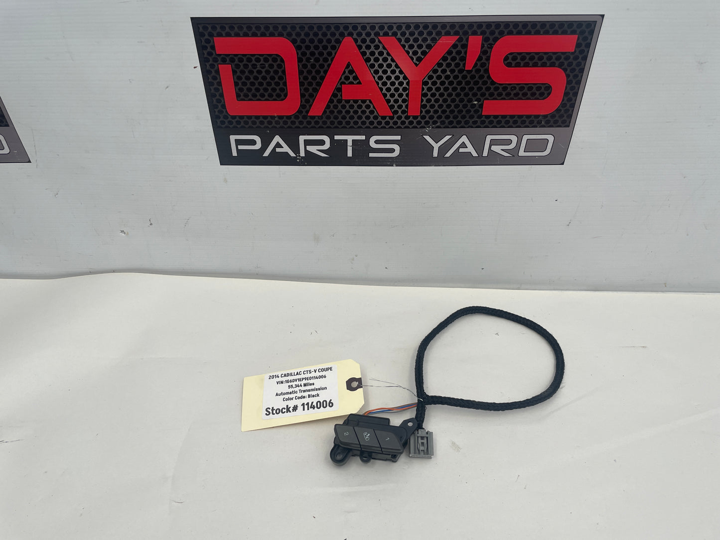 2014 Cadillac CTS-V Coupe Seat Control Memory Switch OEM - Day's Parts Yard
